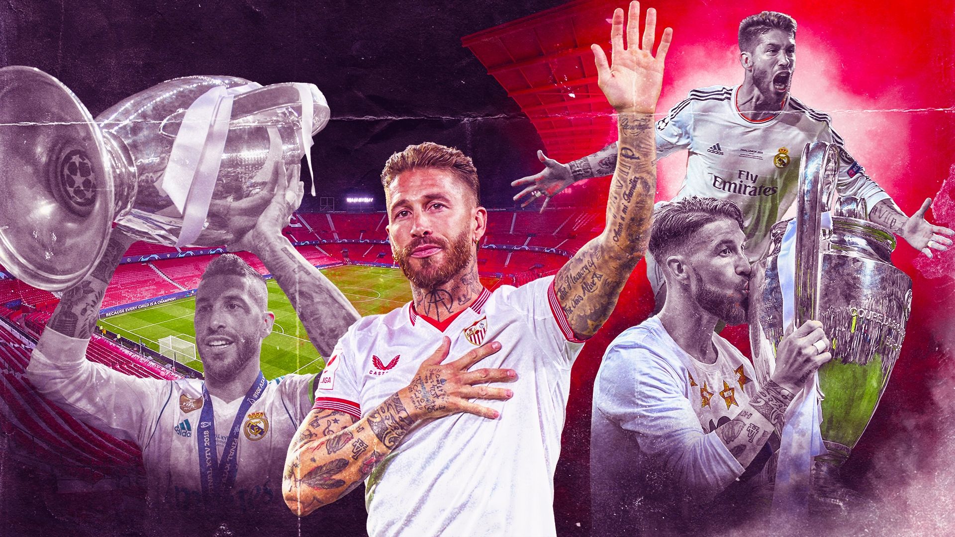 Sergio Ramos Sevilla UCL GFX