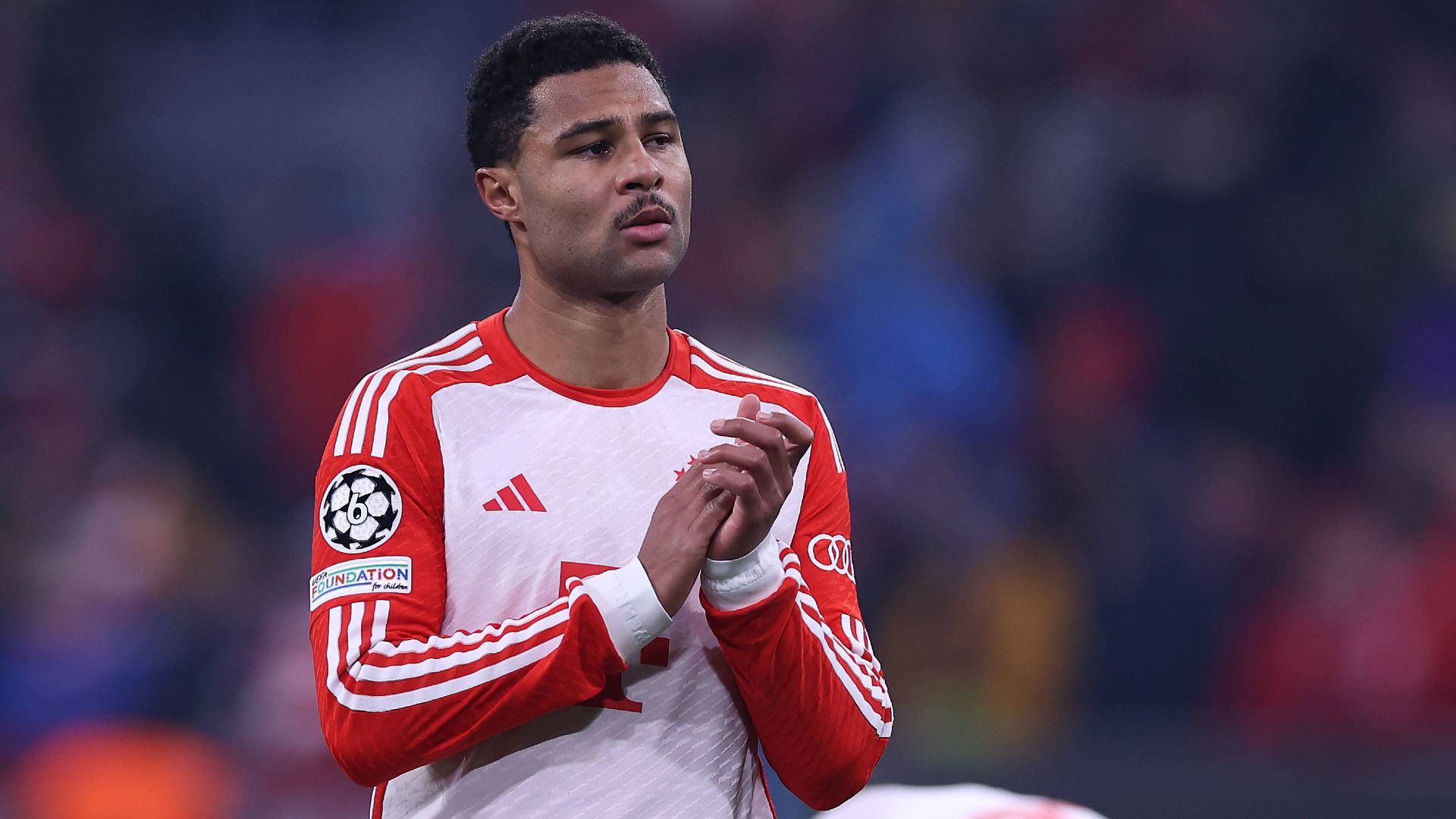 GERMANY ONLY: SERGE GNABRY BAYERN MÜNCHEN