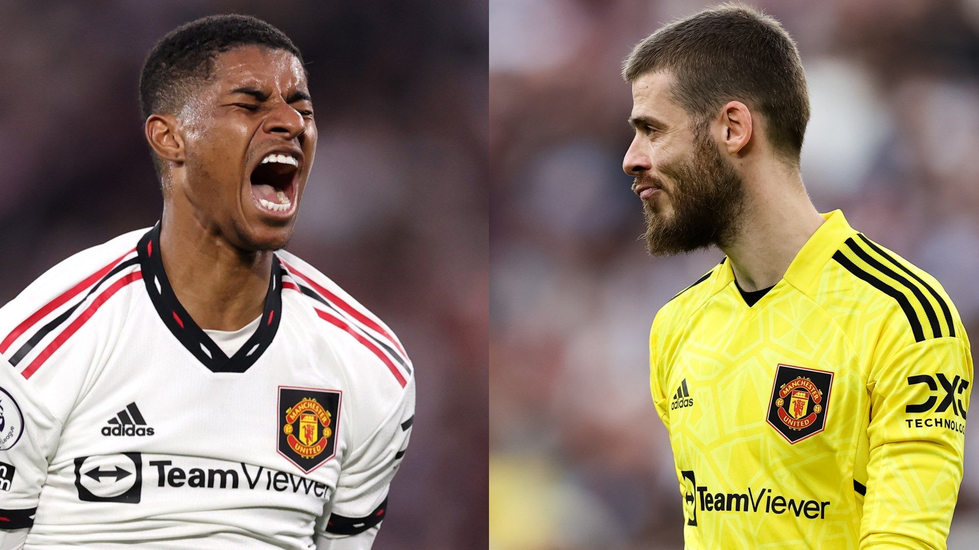 Marcus Rashford David de Gea Manchester United GFX