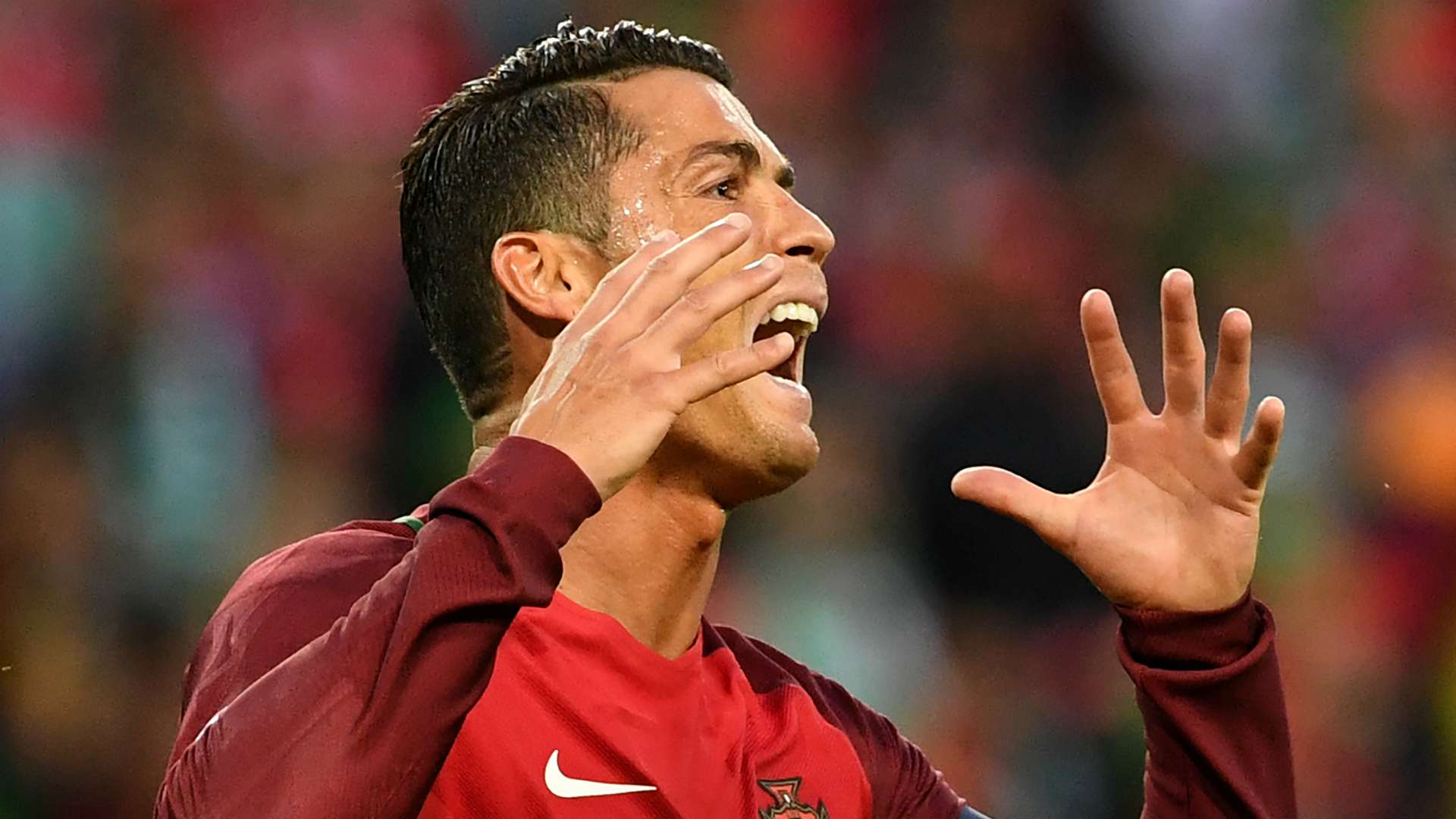 Cristiano Ronaldo Portugal Iceland Euro 2016