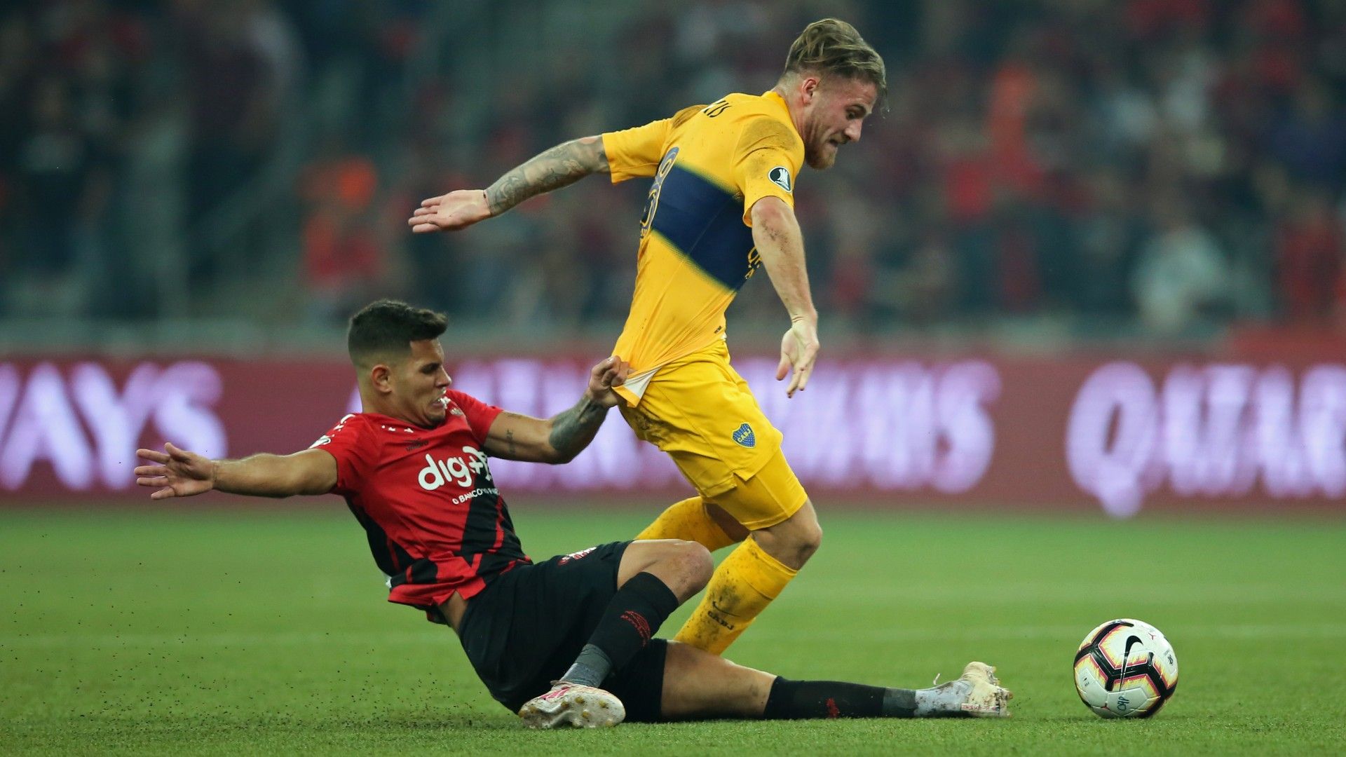 Alexis Mac Allister Athletico Paranaense Boca Octavos de final Copa Libertadores