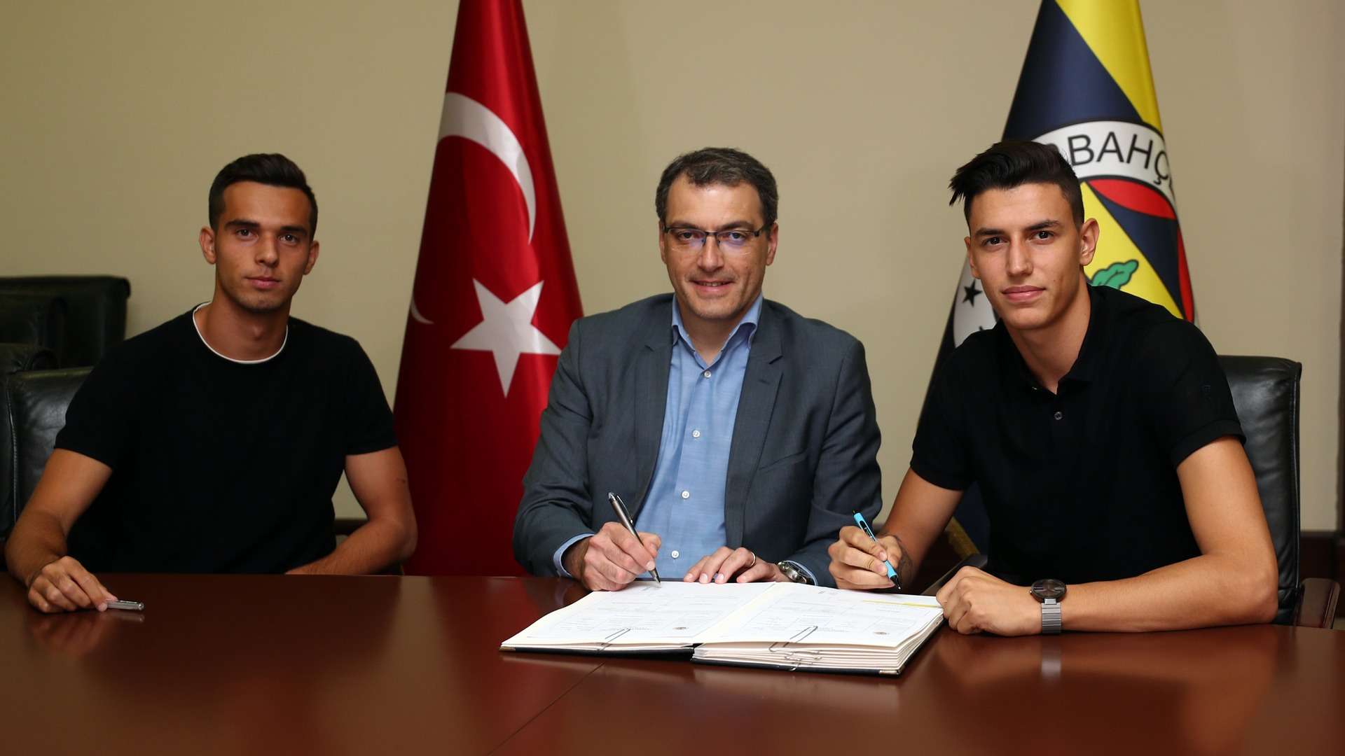 Baris Alici Damien Comolli Berke Ozer Fenerbahce