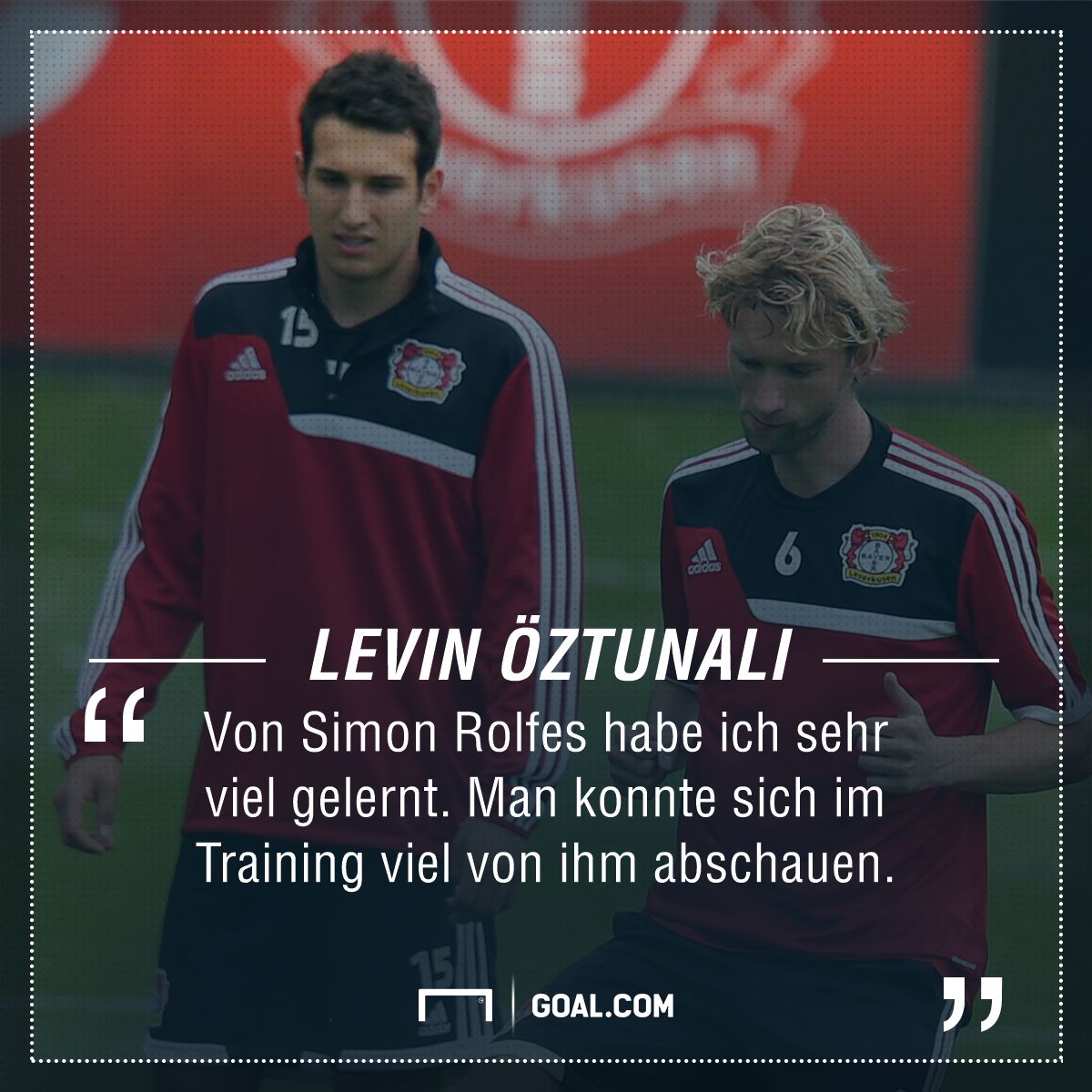 Levin Öztunali Simon Rolfes GFX