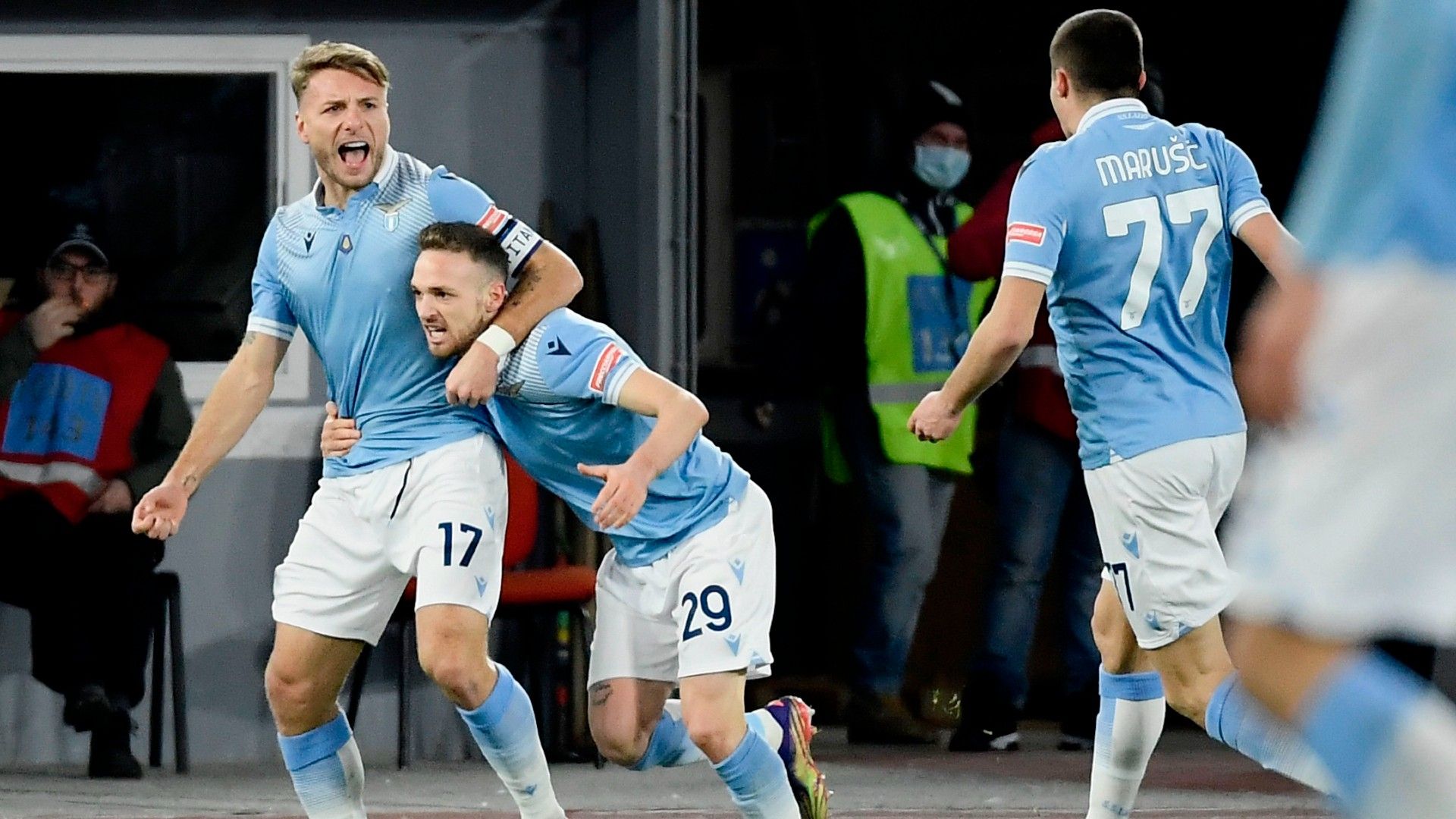Immobile Lazzari - Lazio Roma - Serie A 2020/21