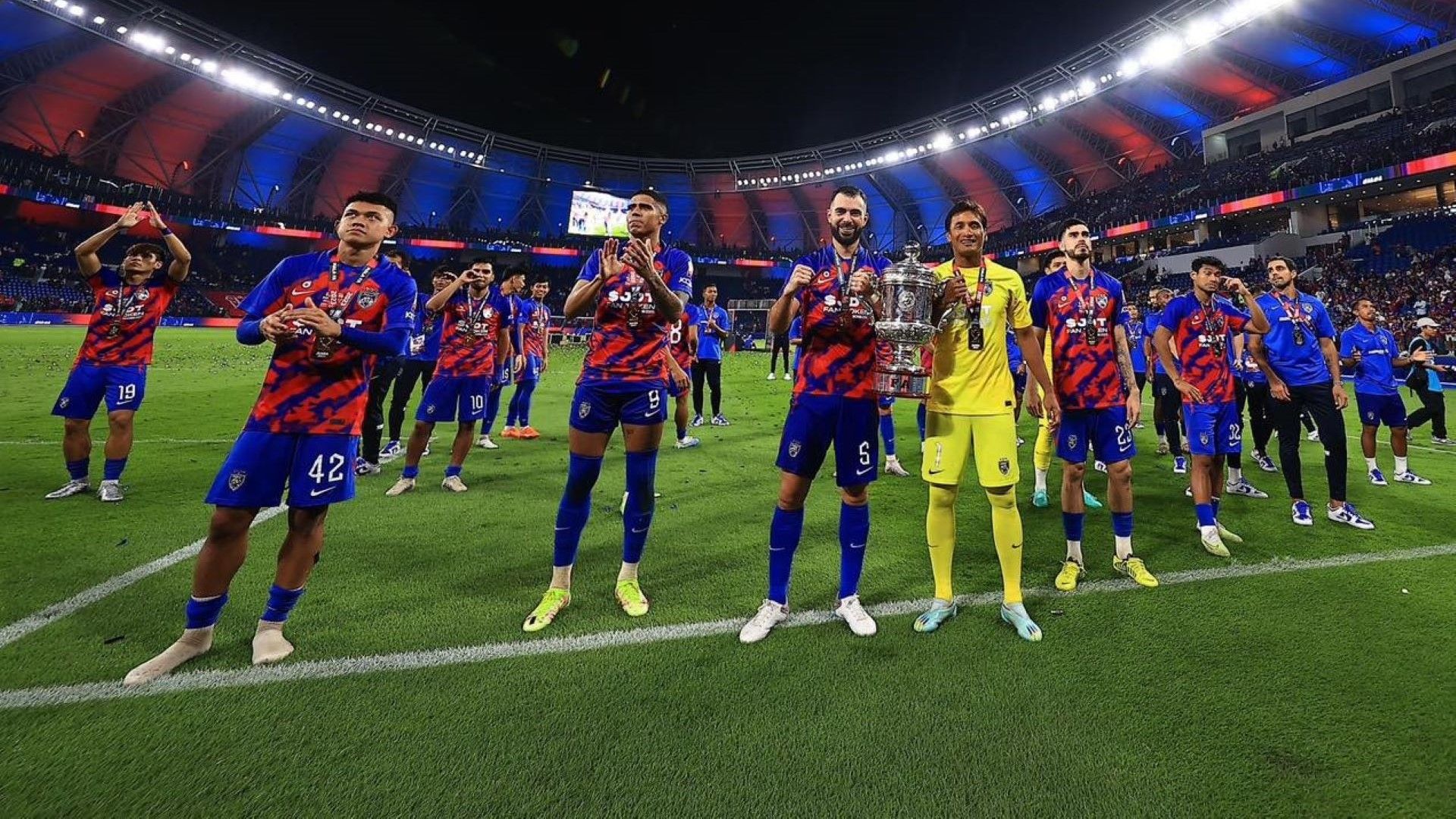 Jordi Amat - Johor Darul Takzim Selebrasi Juara Piala FA Malaysia 22072023