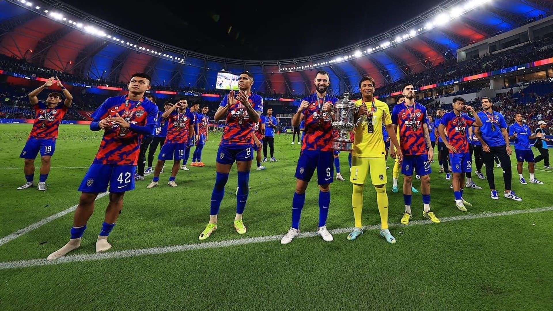 Jordi Amat - Johor Darul Takzim Selebrasi Juara Piala FA Malaysia 22072023