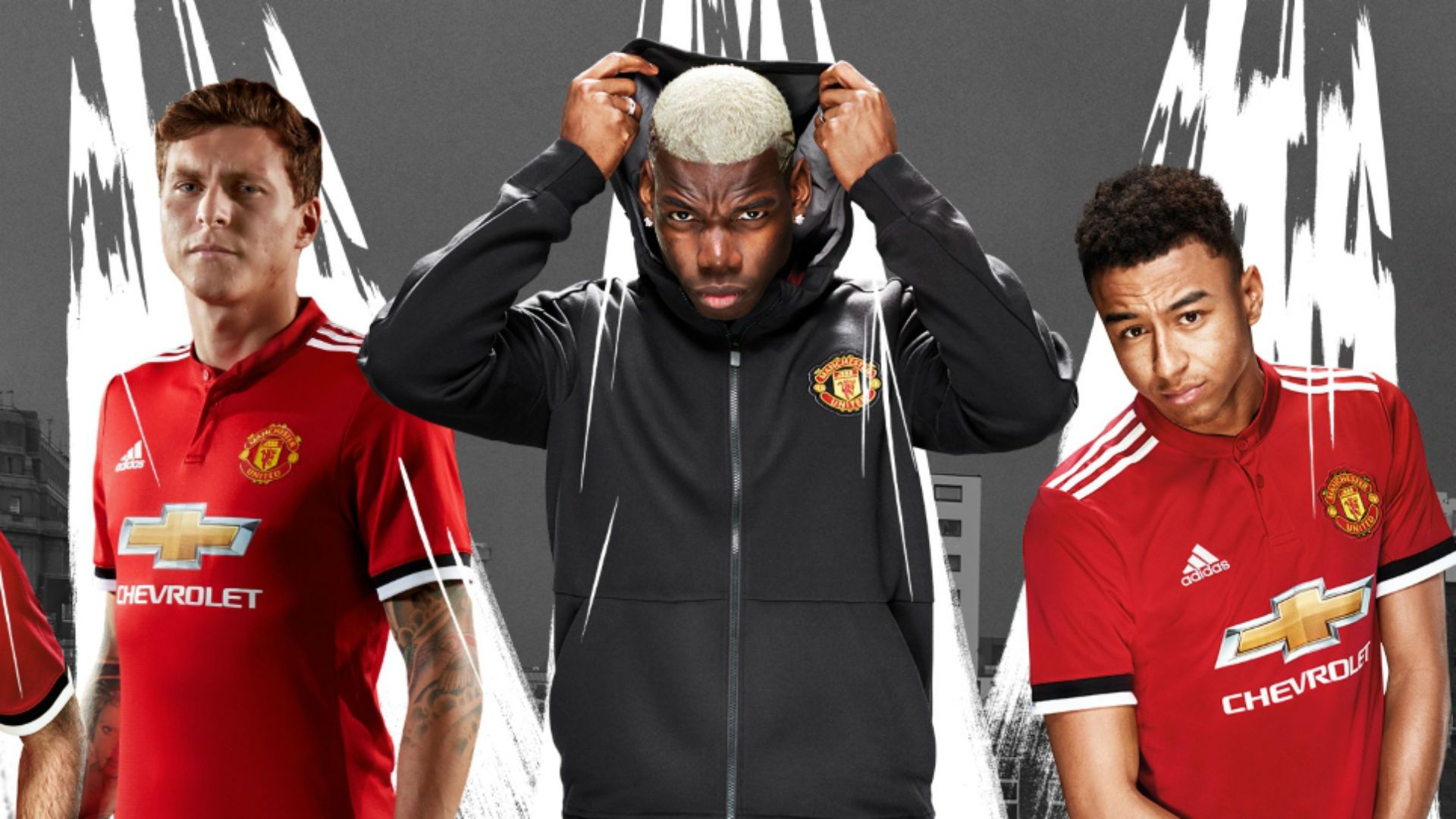 Manchester United home kit 2017-18