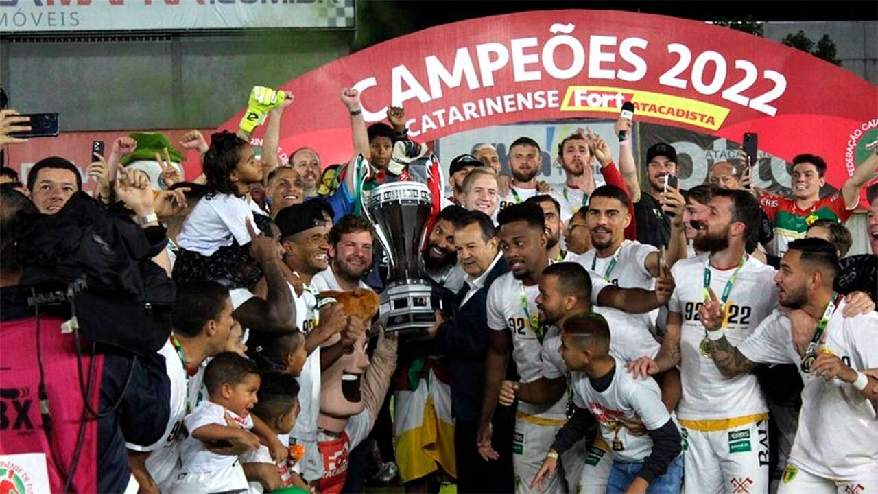 Brusque campeão Catarinense 2022