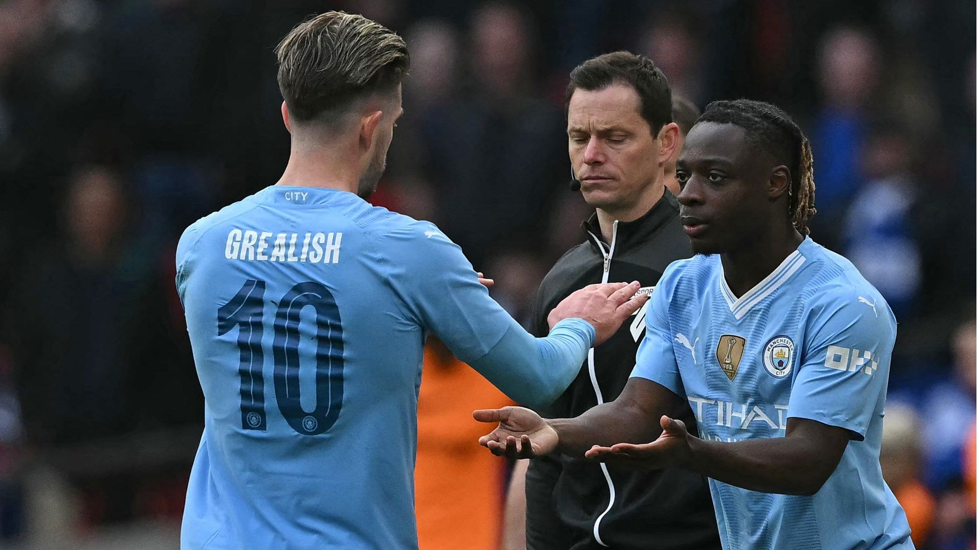 Jack Grealish Jeremy Doku