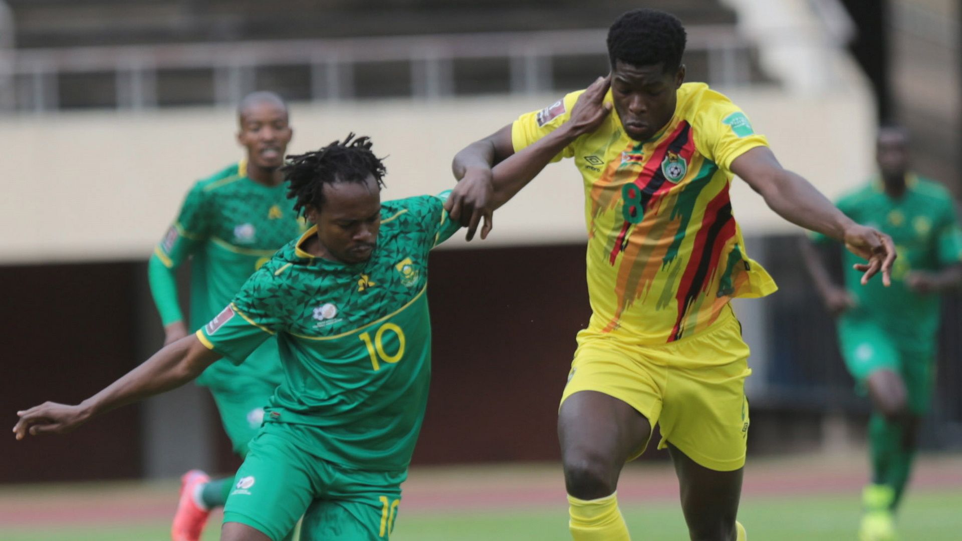 Percy Tau vs Marshall Munetsi, Zimbabwe vs Bafana Bafana