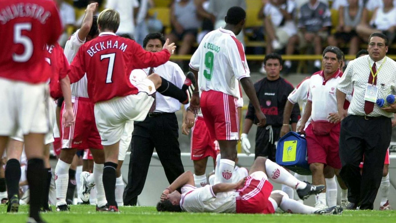 David Beckham Manchester United 2000