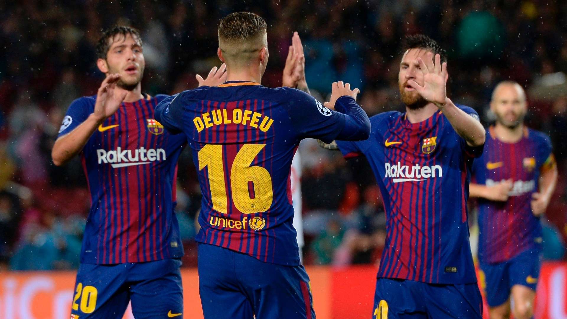 Barcelona Olympiakos UCL 18102017