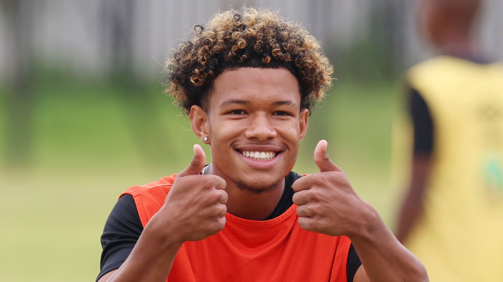 Shandre Campbell of SuperSport United