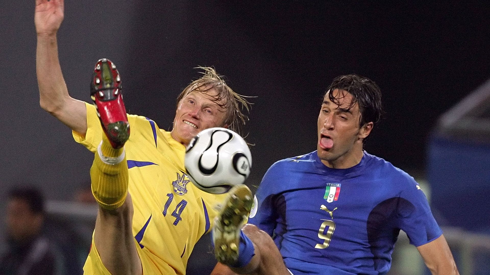 Luca Toni Italy Ukraine 2006