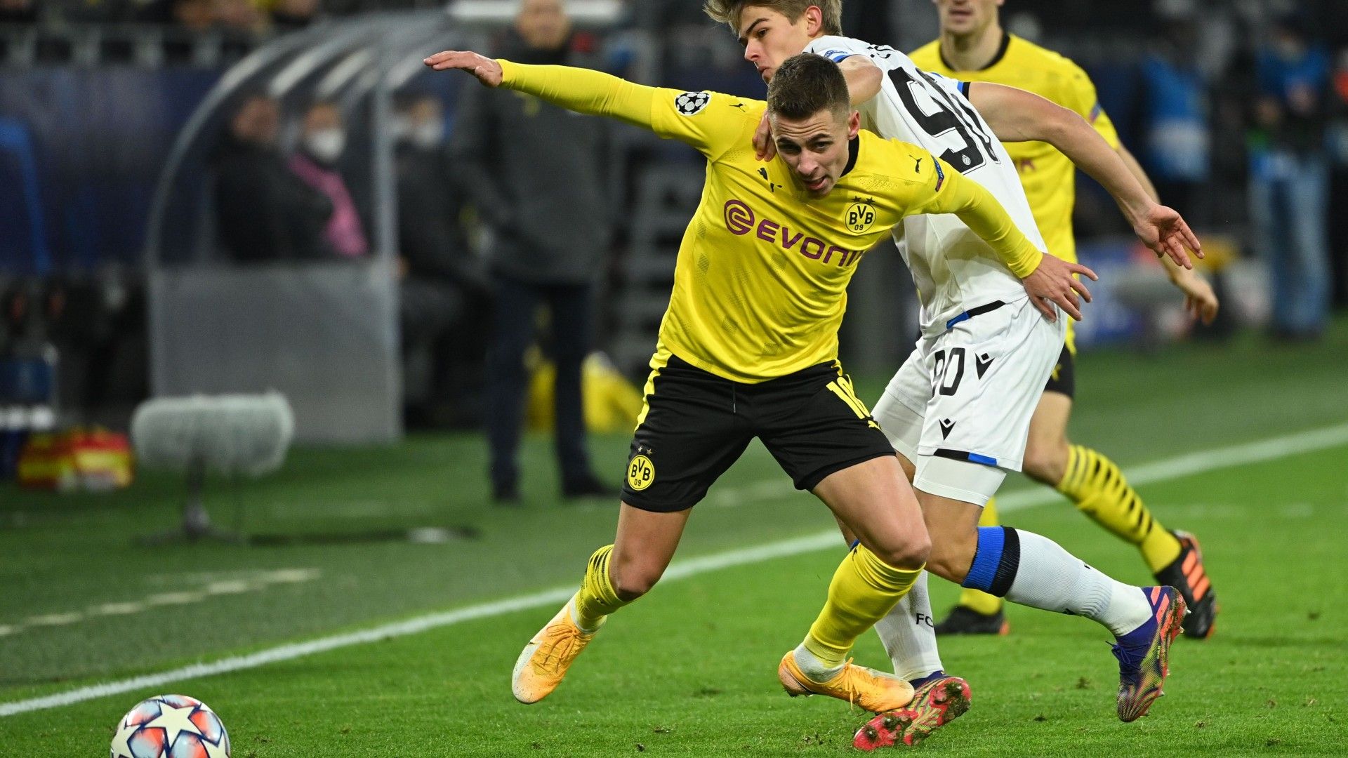 Thorgan Hazard Borussia Dortmund Club Brügge 1120