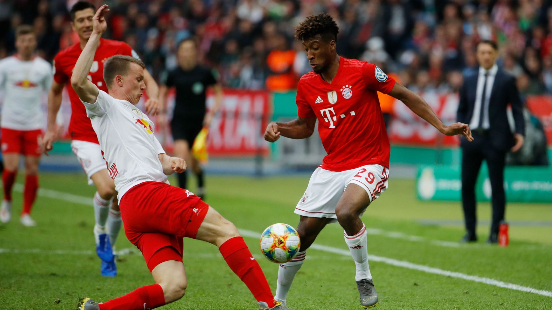 Kingsley Coman FC Bayern München RB Leipzig DFB Pokal 25052019