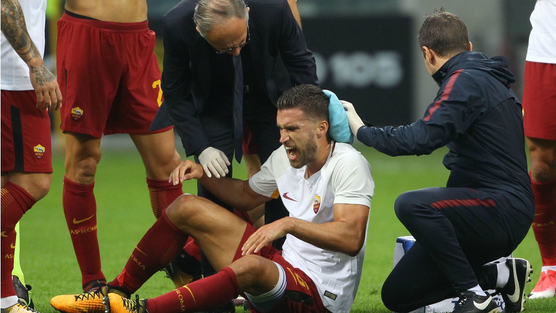 Kevin Strootman, Milan - Roma, 10012017