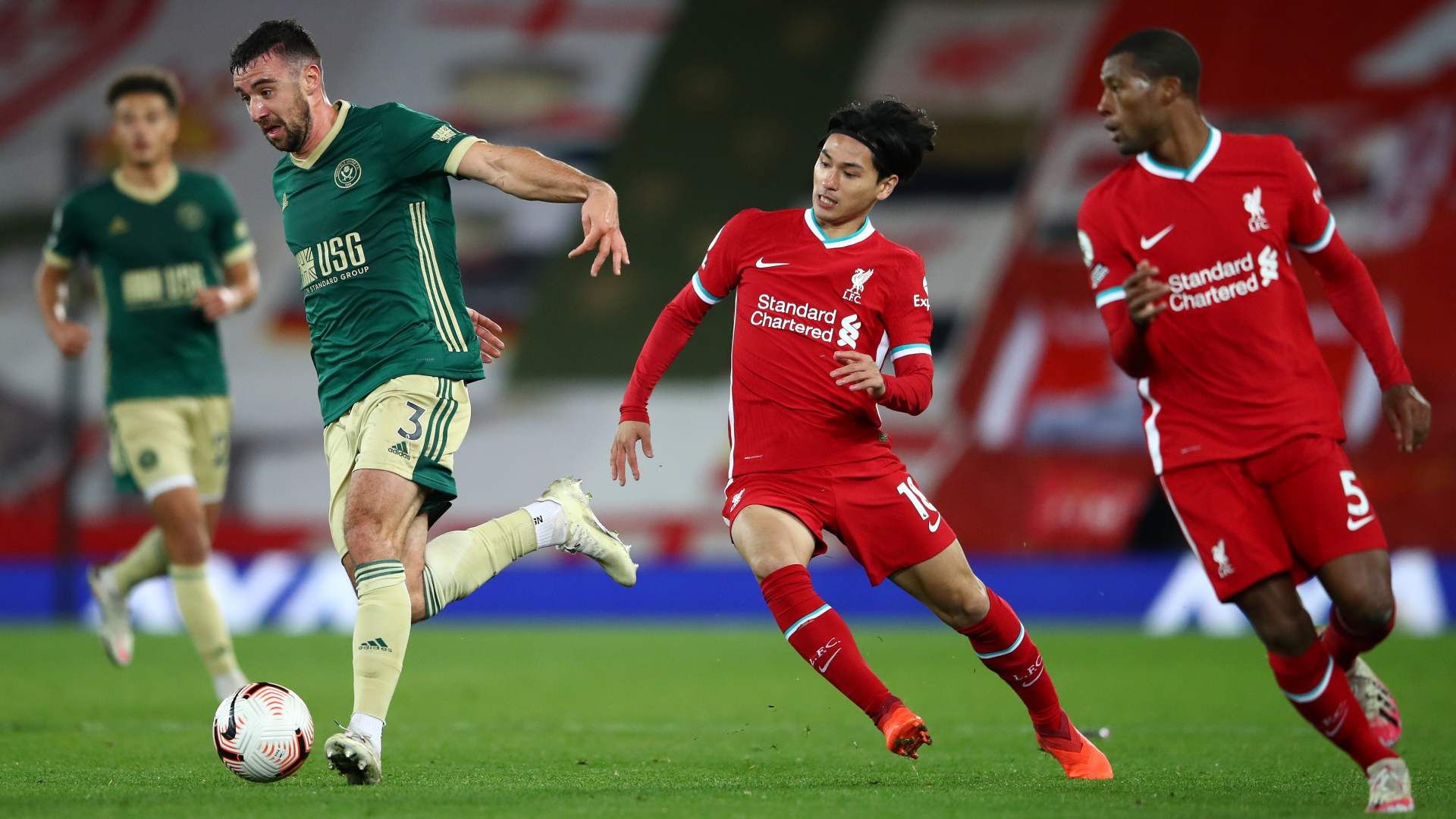 Takumi Minamino Liverpool 2020-10-24