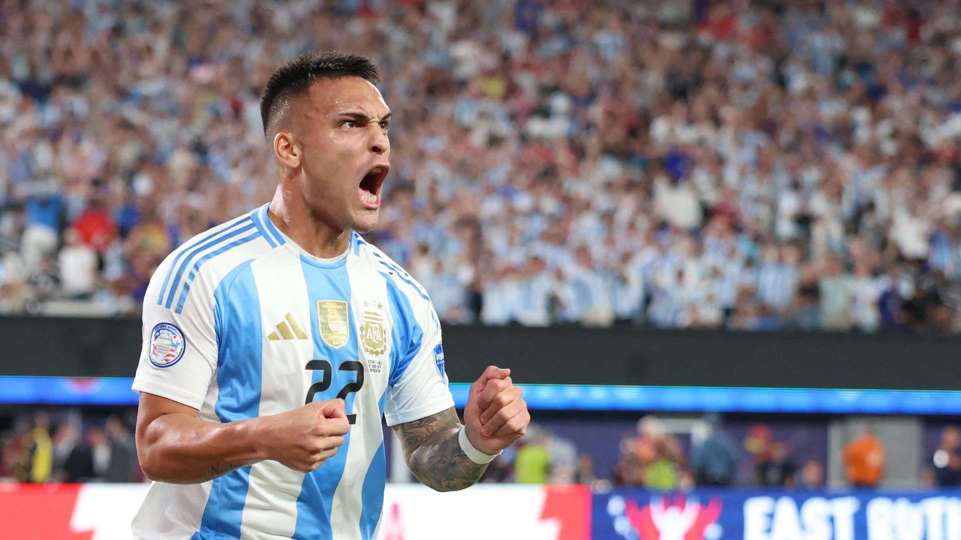 Lautaro Martinez Argentina Chile Copa America 25062024