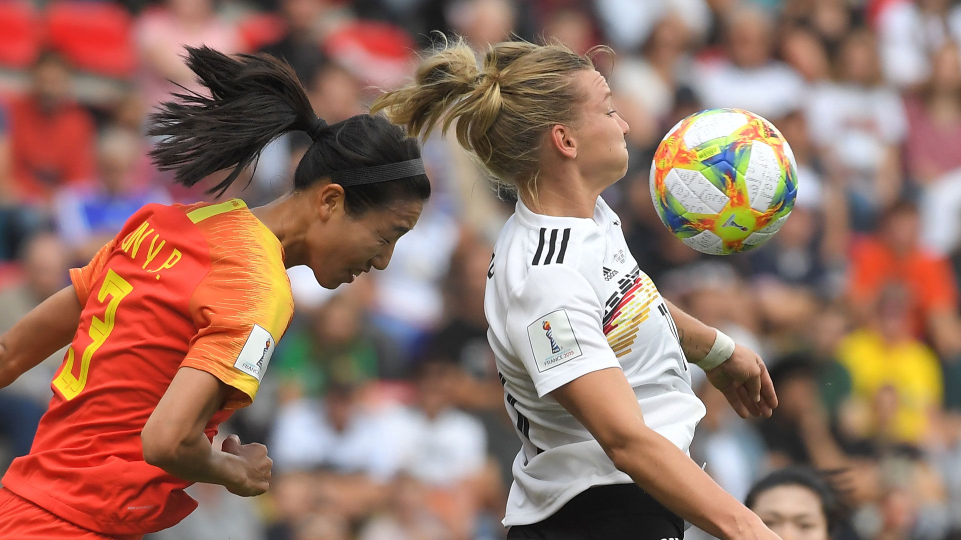 Deutschland China Frauen WM 08062018
