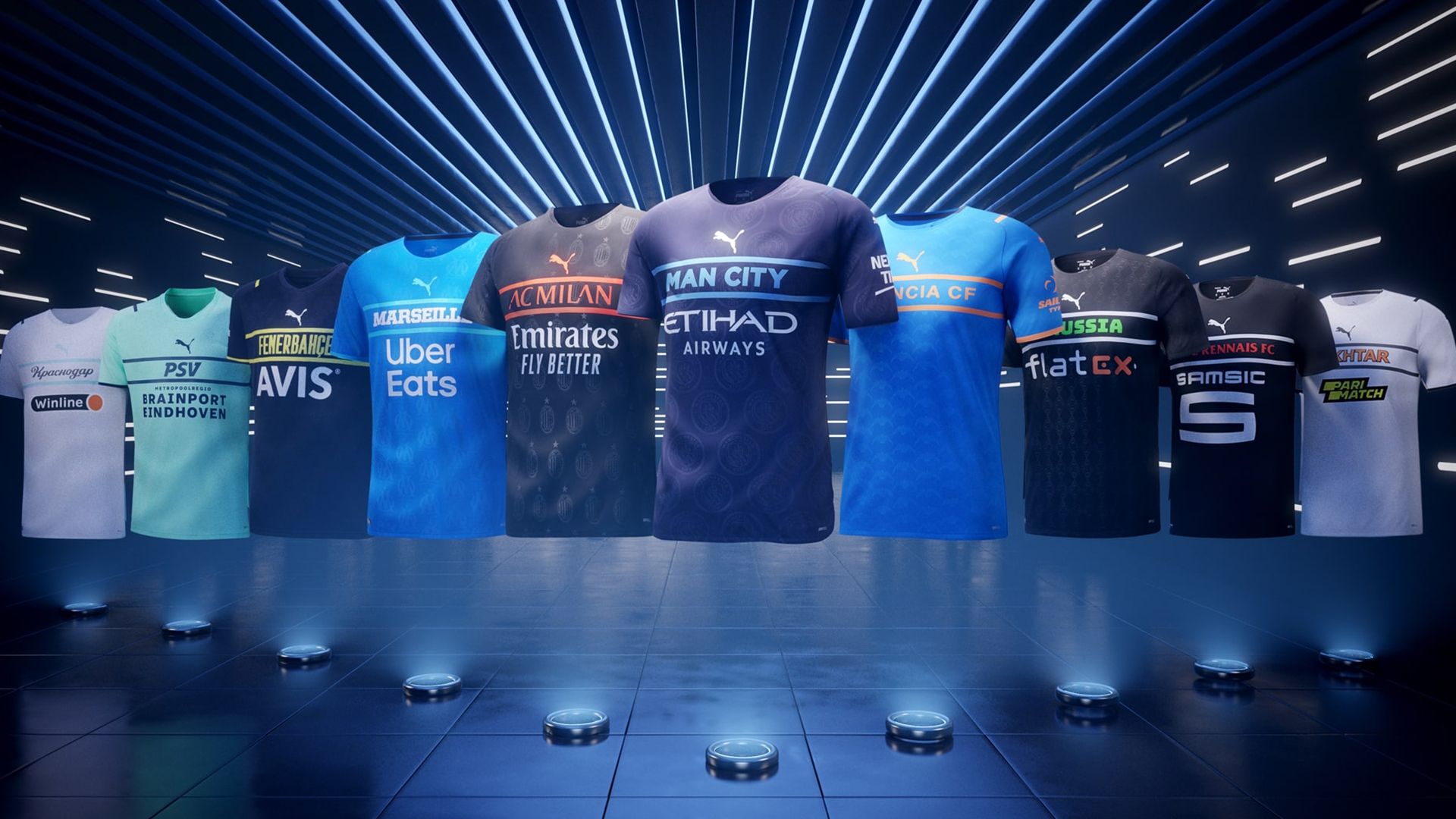 PUMA Third Kits 2021-22