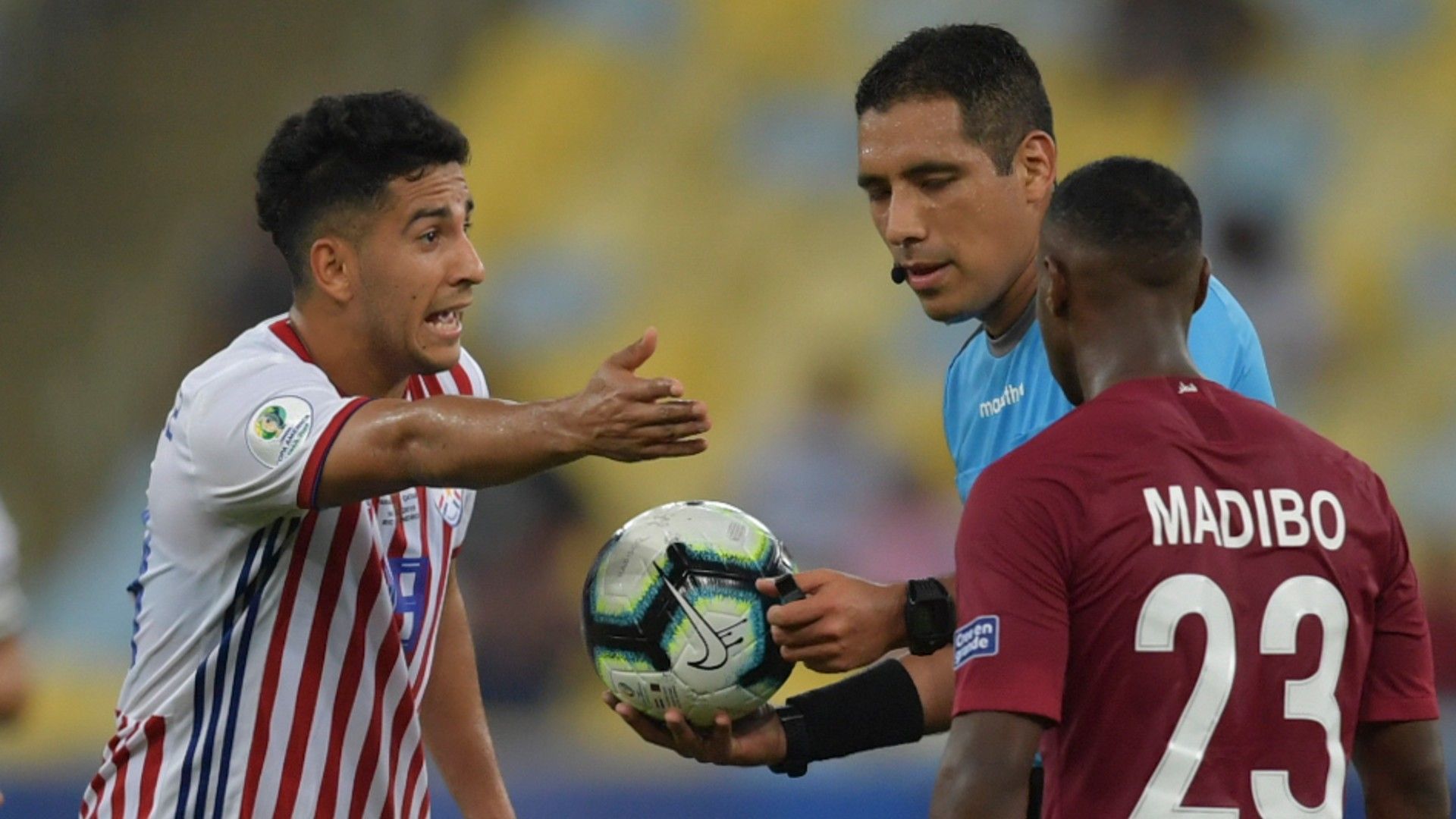 Diego Haro Paraguay Qatar Grupo B Fecha 1