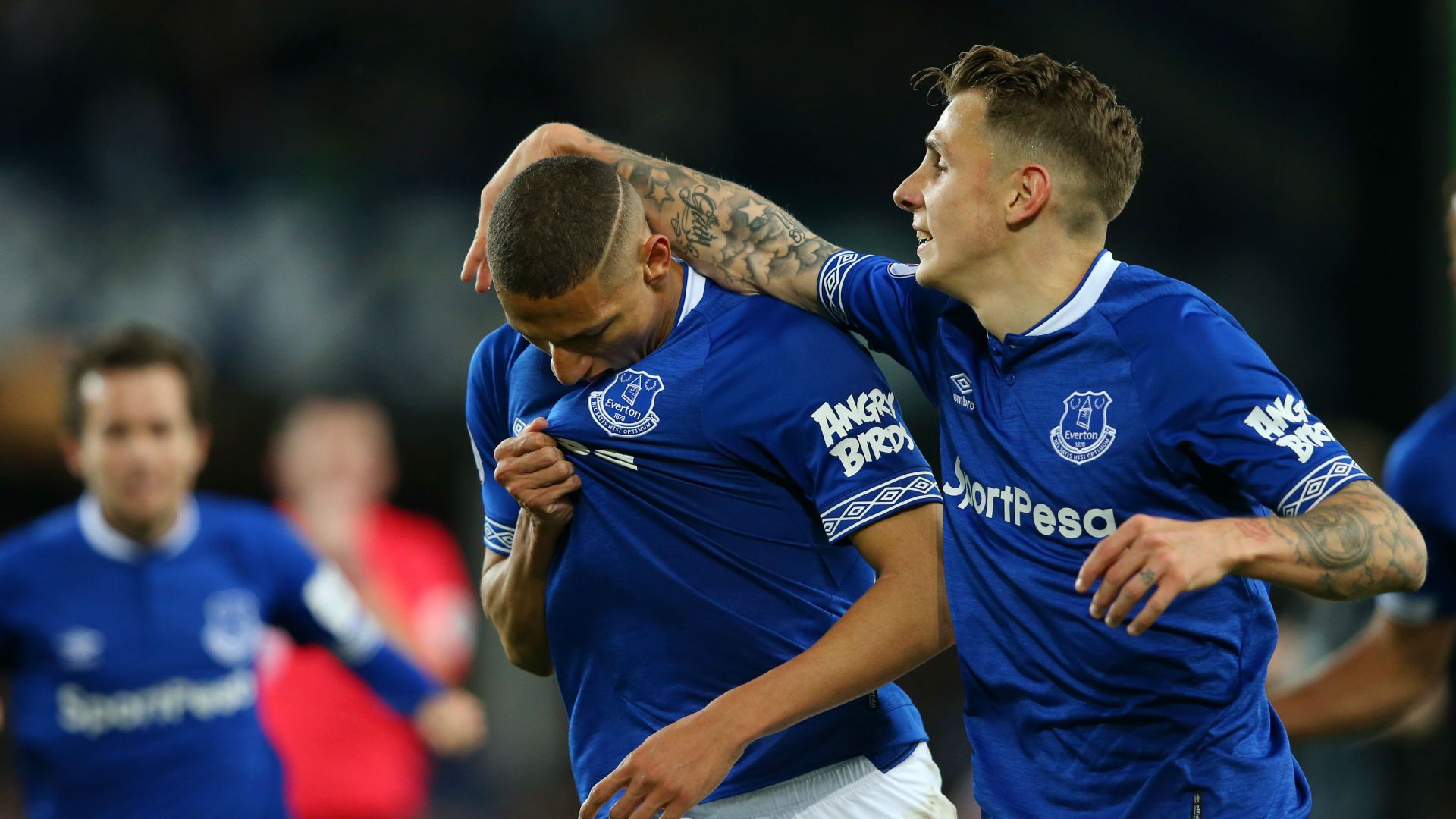 Richarlison Digne Everton