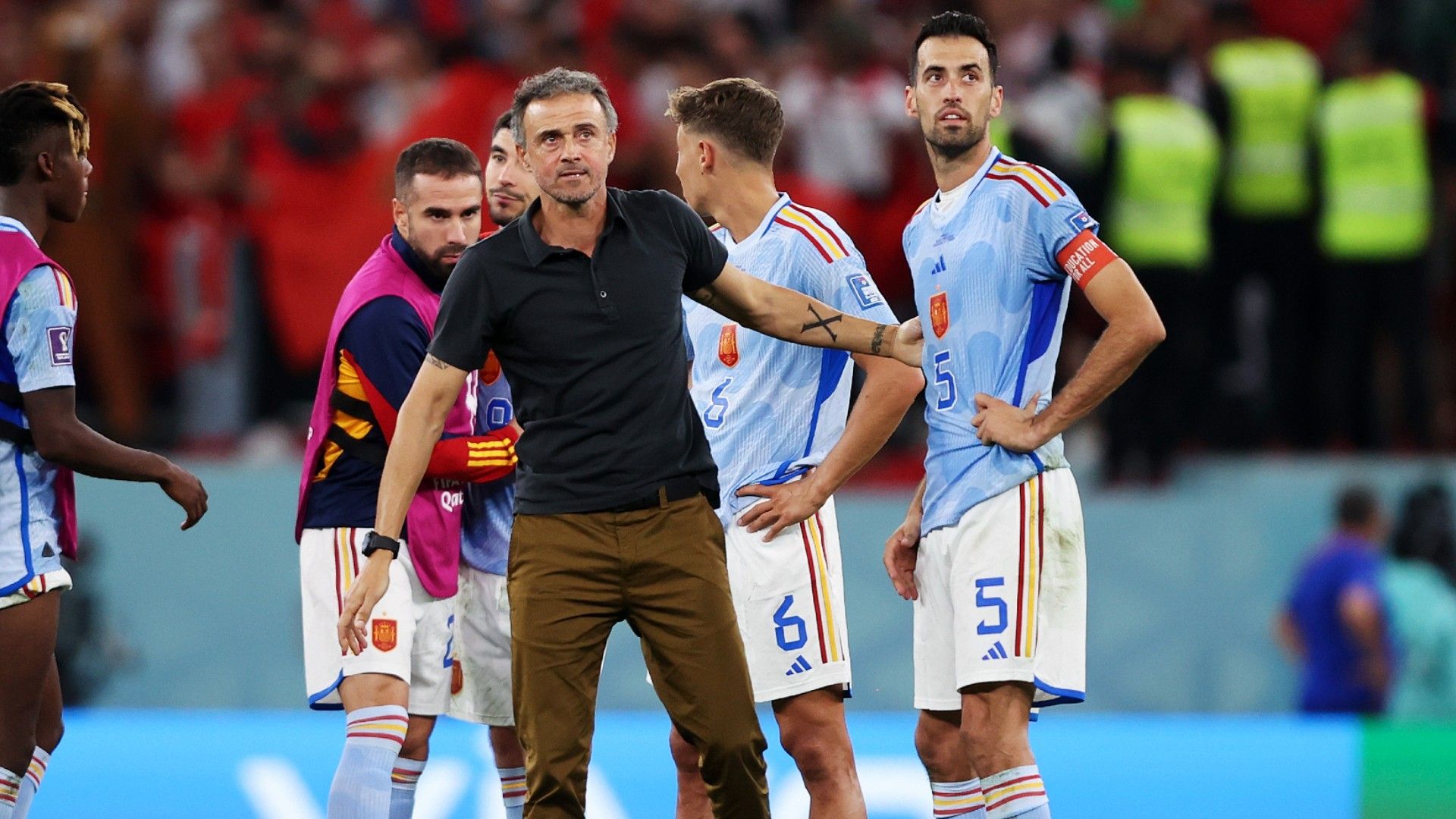 Luis Enrique Sergio Busquets Spain GFX