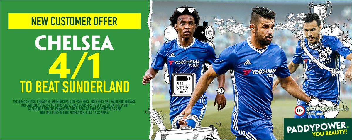 GFX Chelsea Sunderland enhanced betting