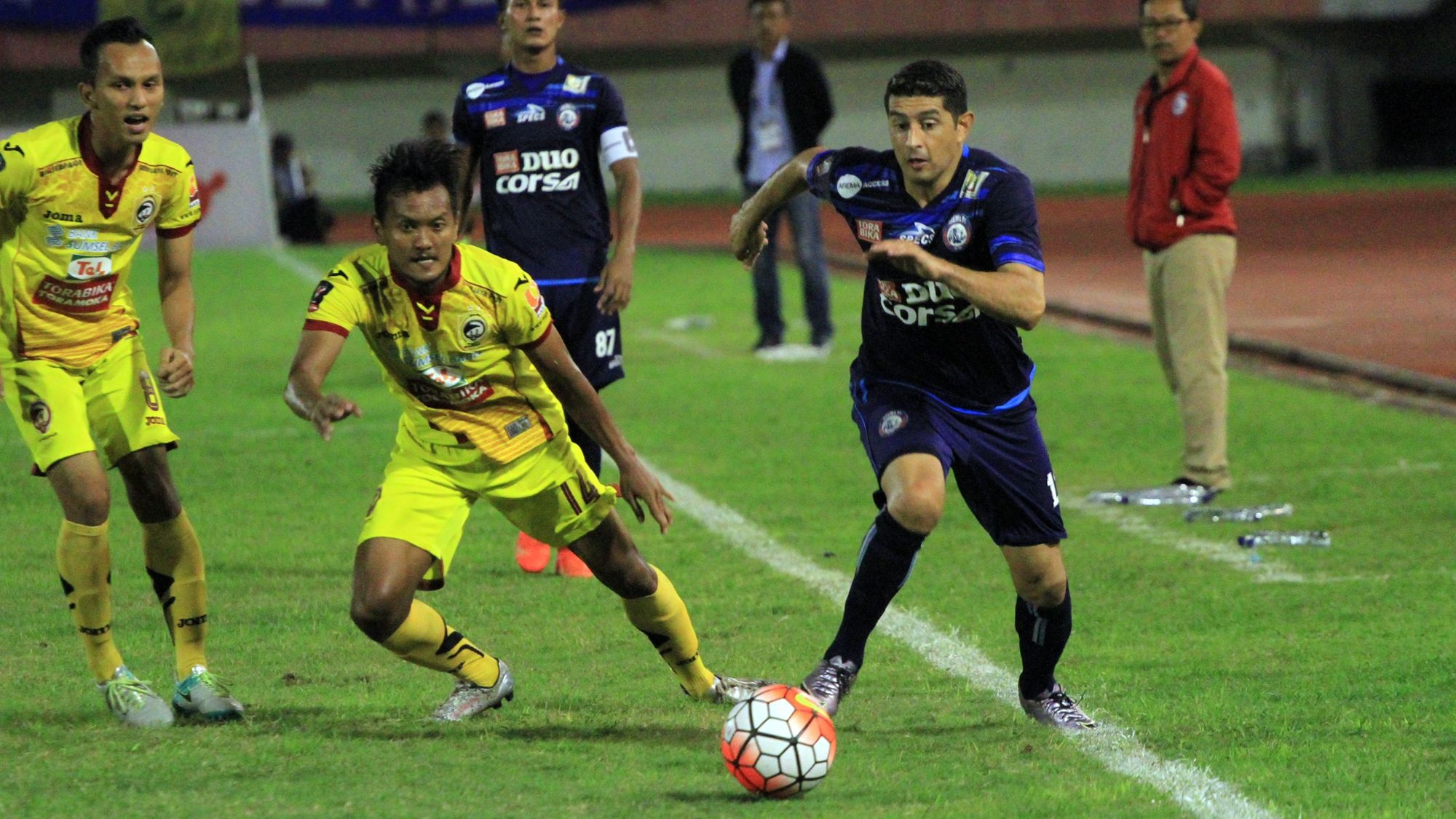 Esteban Vizcarra - Arema FC & Gilang Ginarsa - Sriwijaya FC