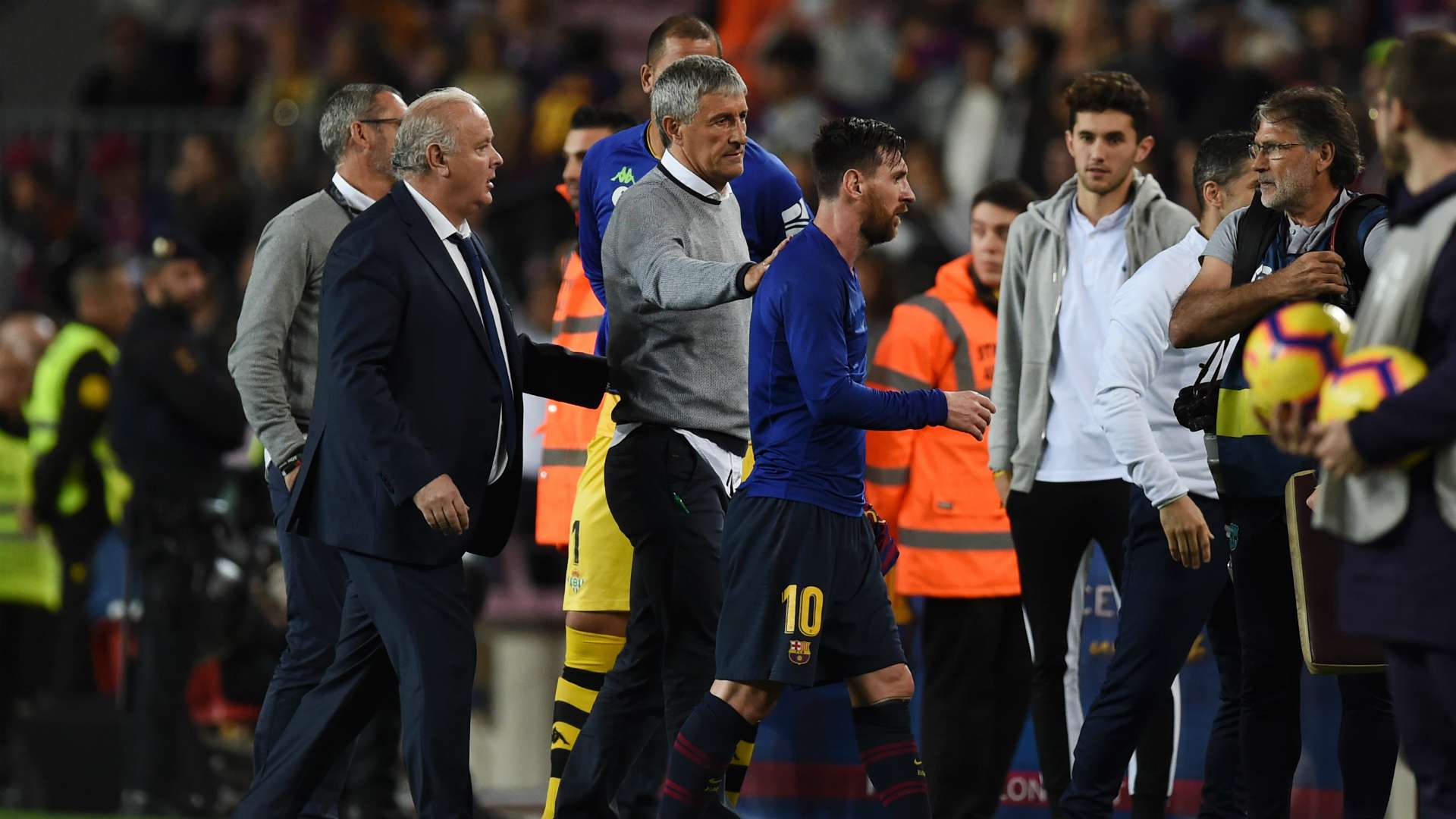 Quique Setién - Messi