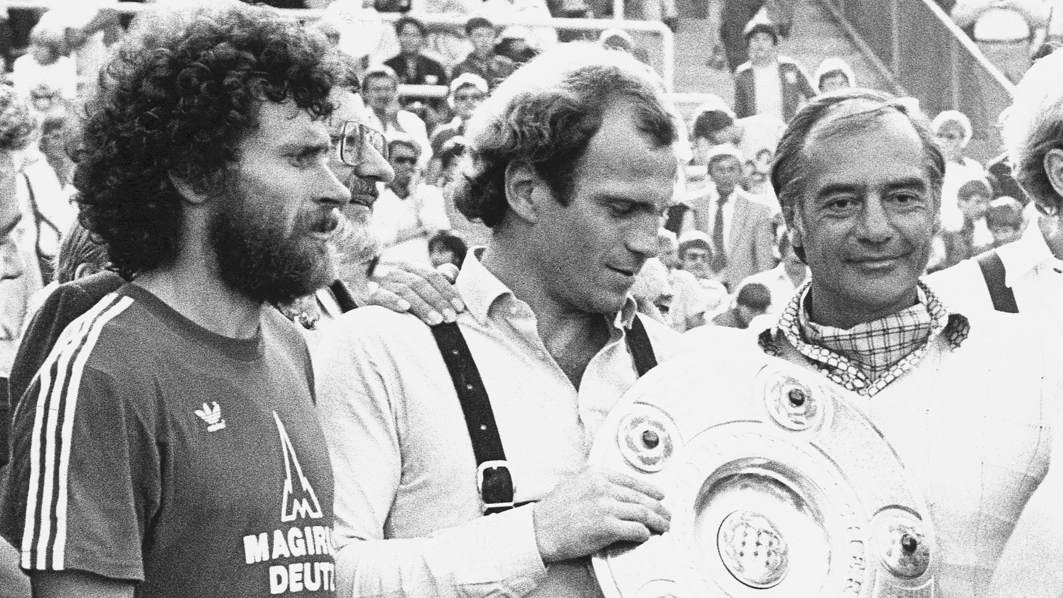 Breitner Csernai Hoeness Bayern Munich 1981