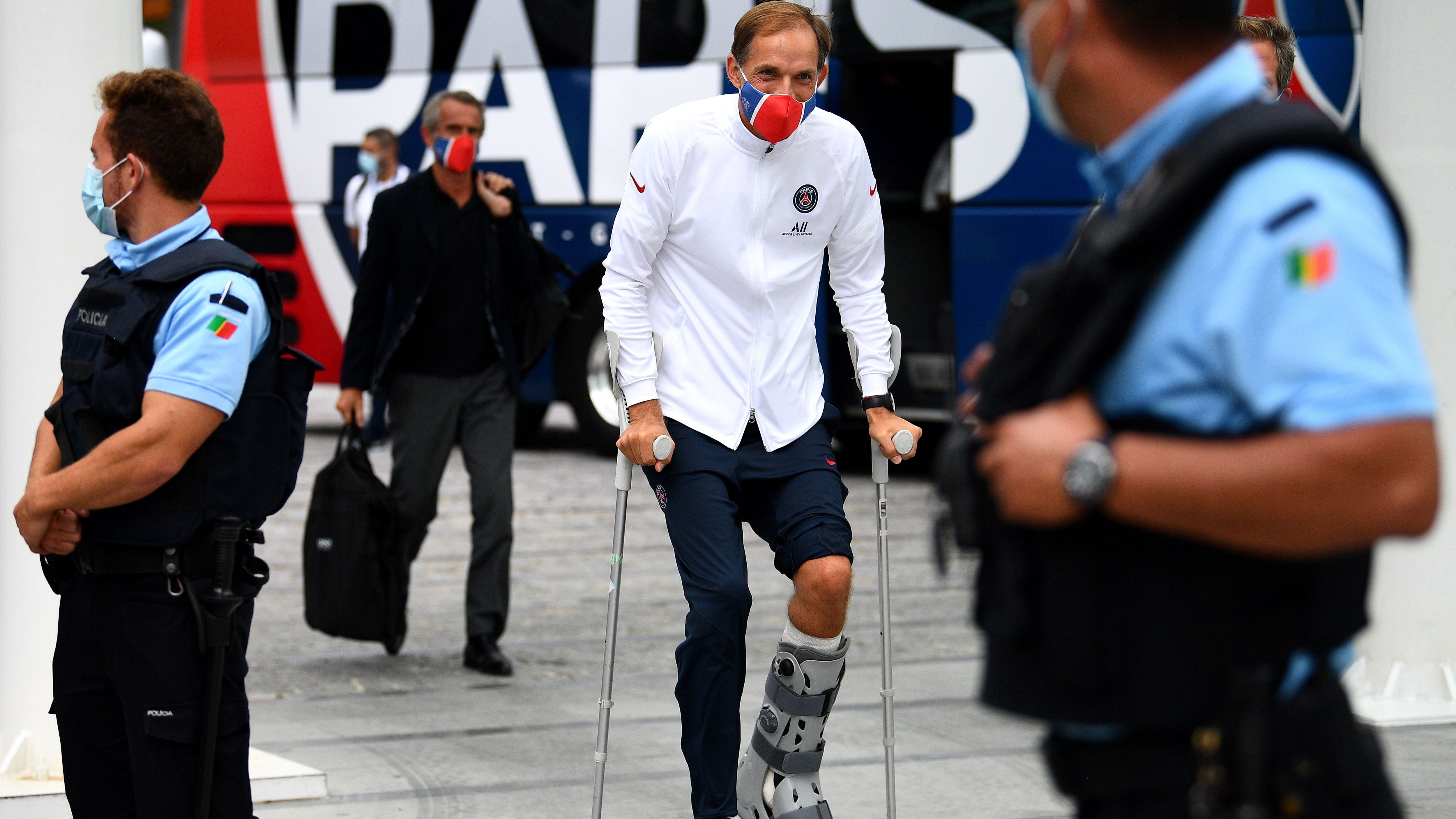 Thomas Tuchel in Lisbon
