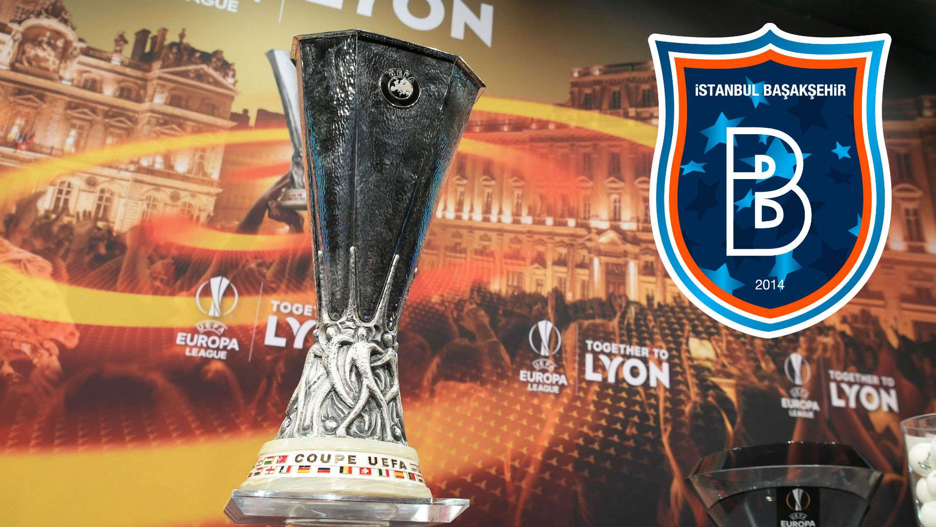 Europa League Logo with Basaksehir logo