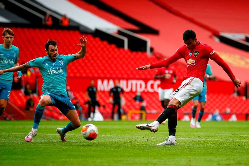 Mason Greenwood Manchester United vs Bournemouth 04072020 EPL