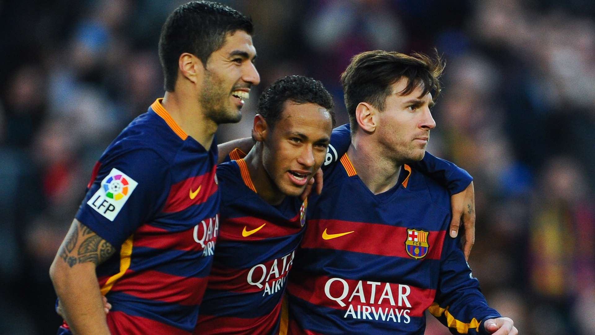 luis suarez messi neymar