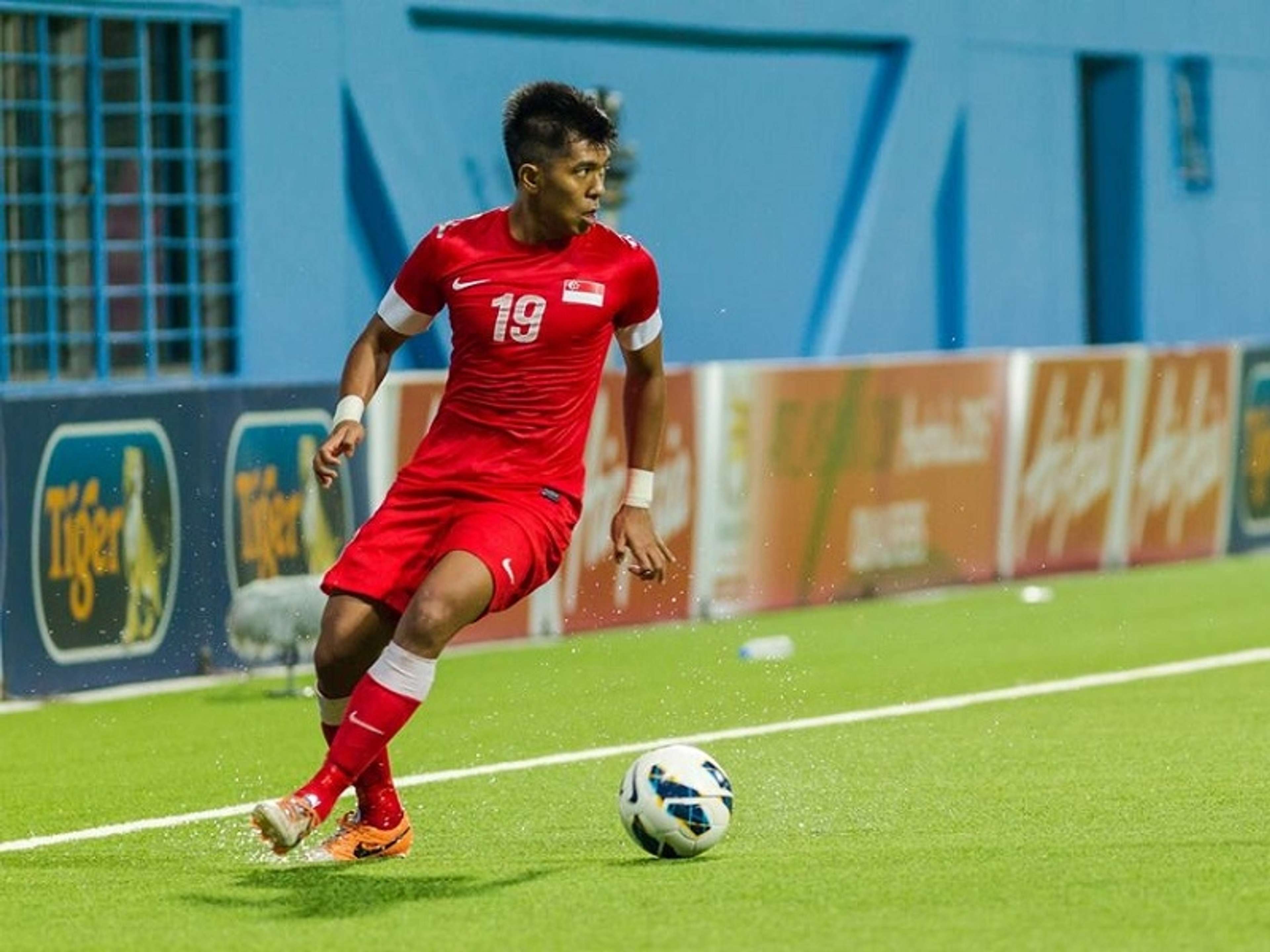 Khairul Amri Singapore Jordan 2015 AFC Asian Cup qualifiers 04022014