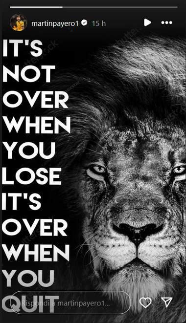 Payero Instagram story