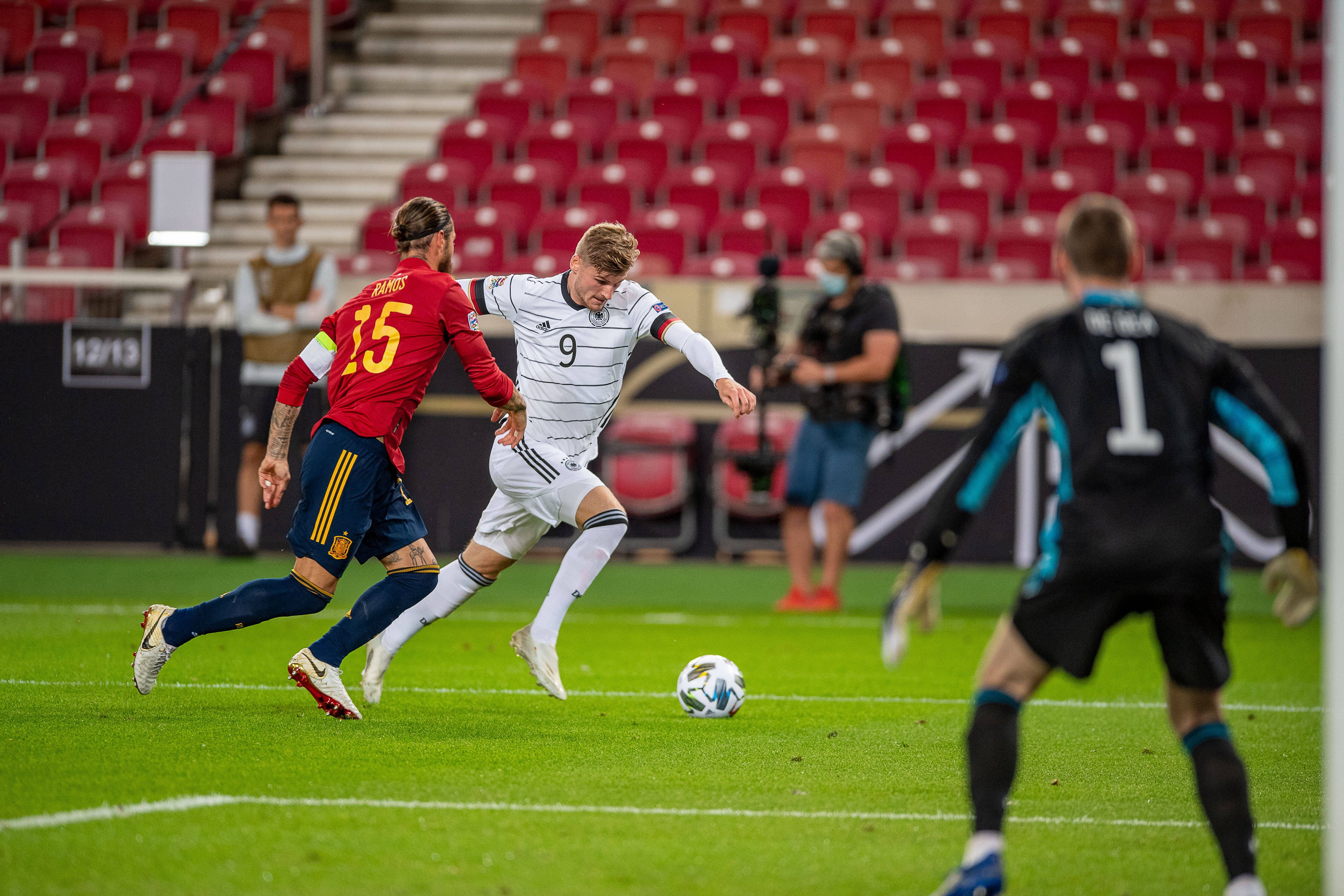GER ONLY Timo Werner Sergio Ramos