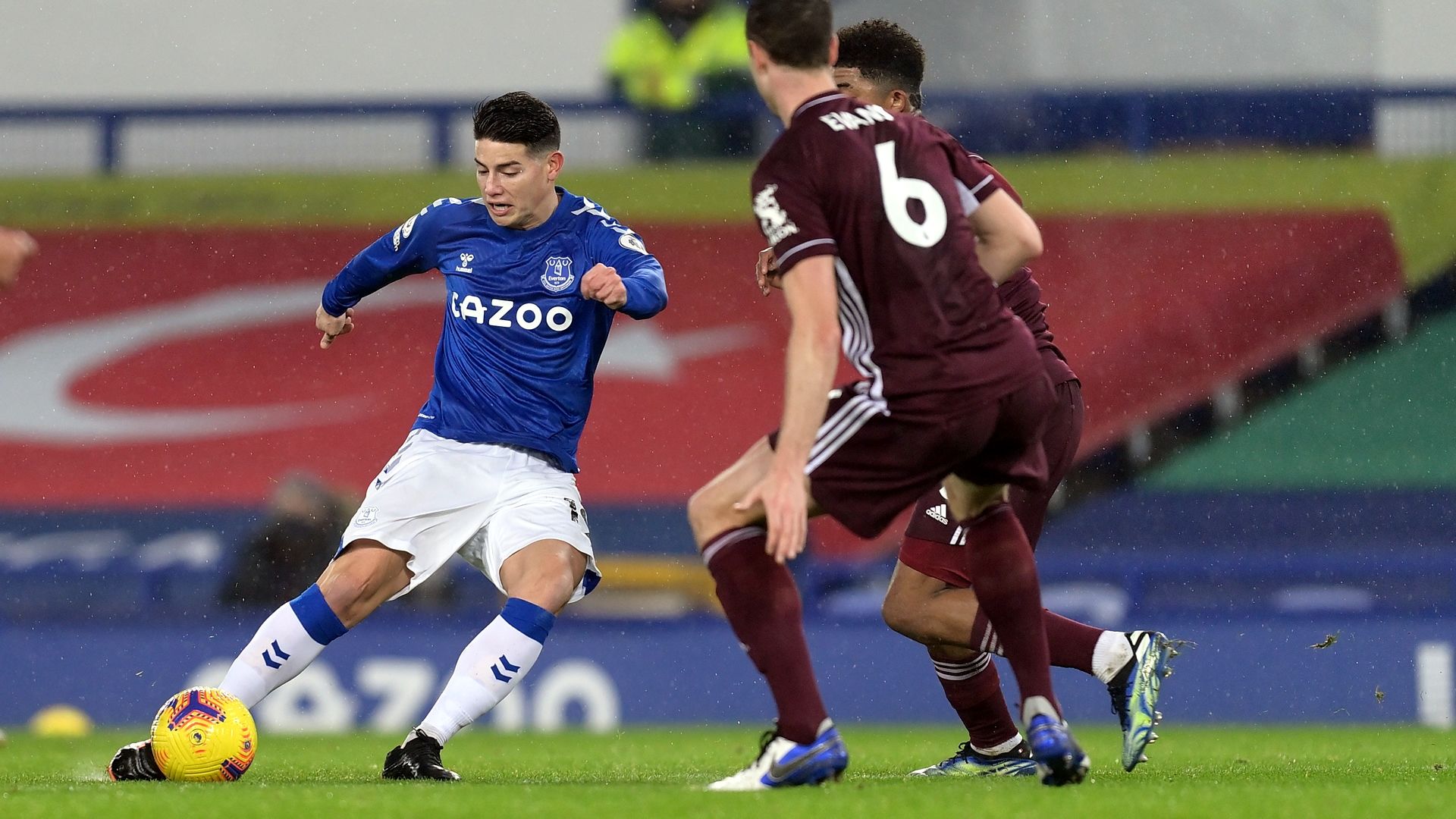 James Rodríguez Everton Premier League 2021