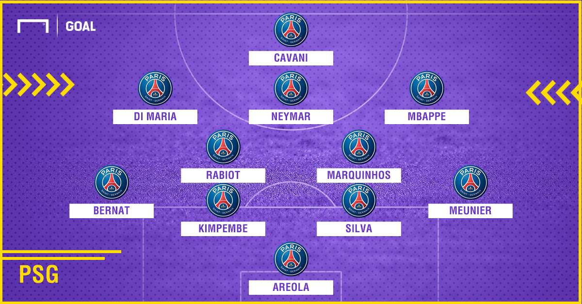 PSG line up vs Liverpool
