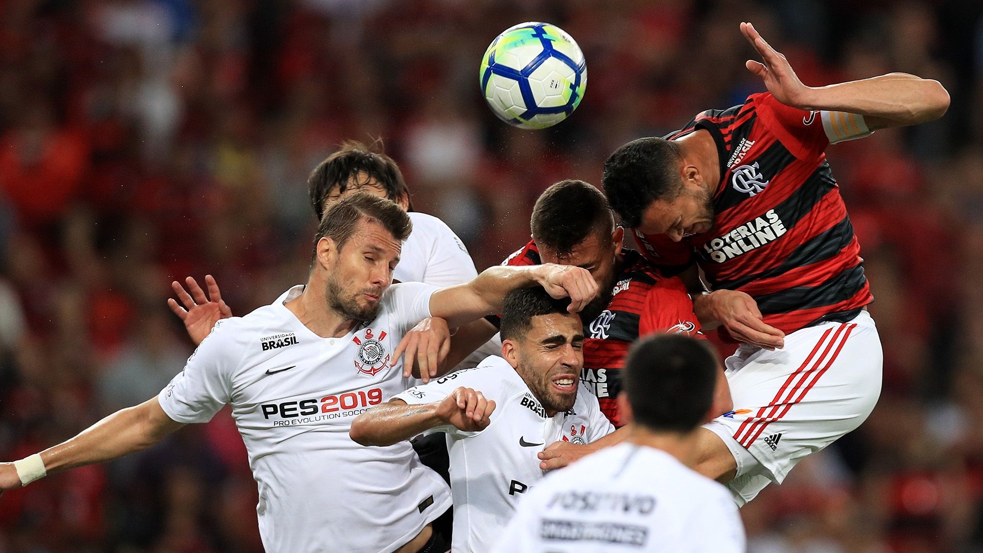 Henrique Rever Gabriel Flamengo Corinthians Copa do Brasil 12092018