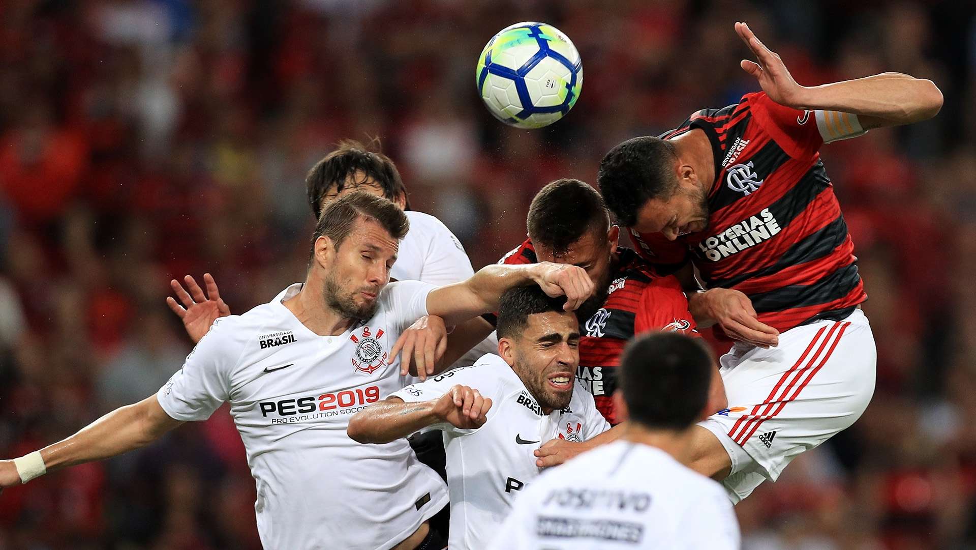 Henrique Rever Gabriel Flamengo Corinthians Copa do Brasil 12092018