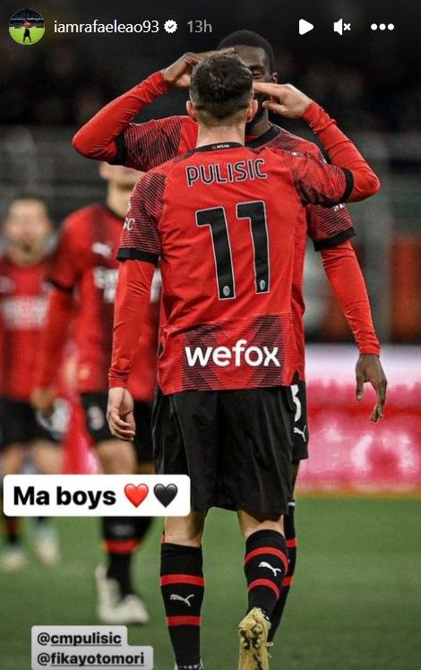 Christian Pulisic Fikayo Tomori Rafael Leao Ma Boys