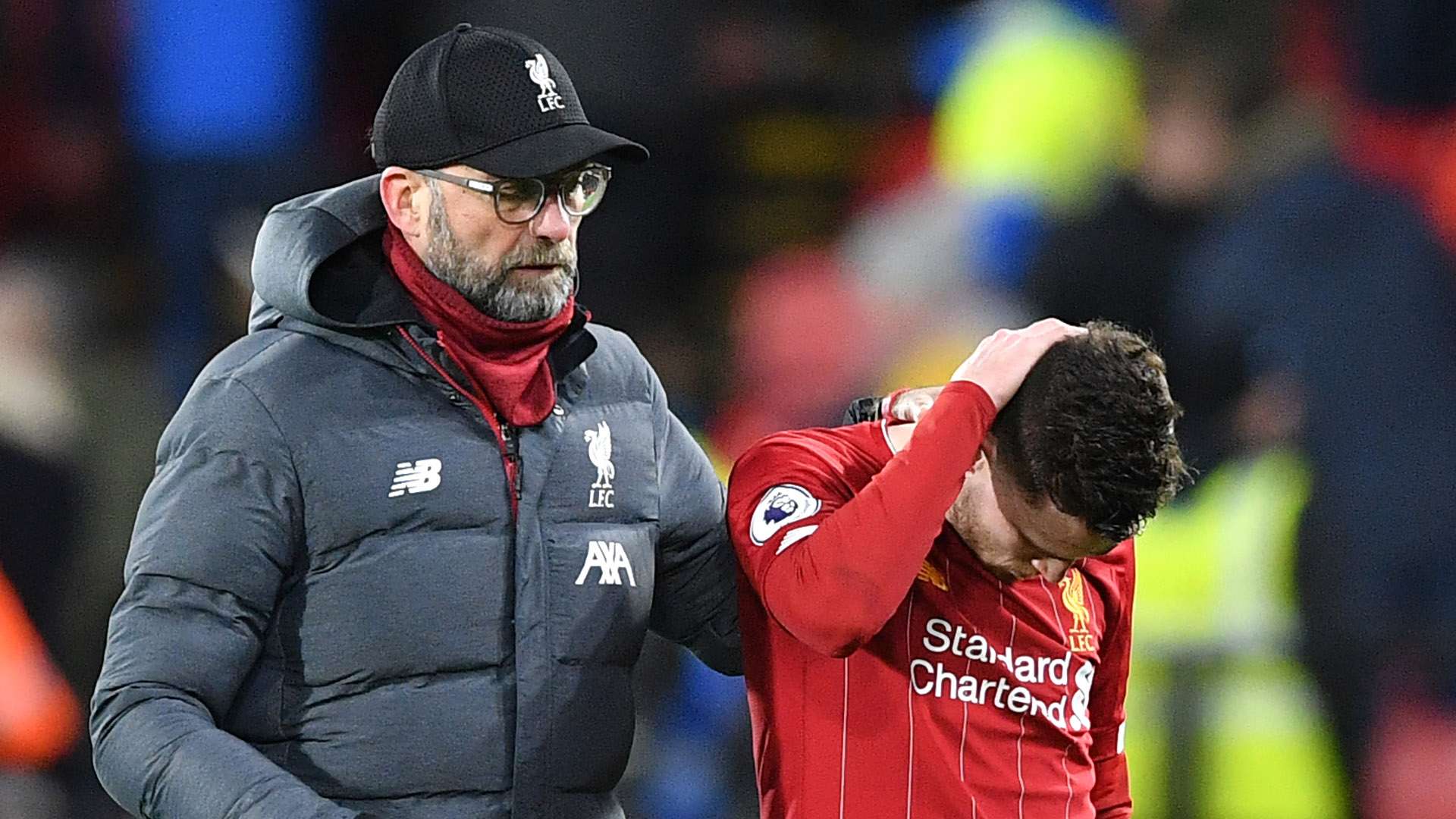 Jurgen Klopp Andy Robertson