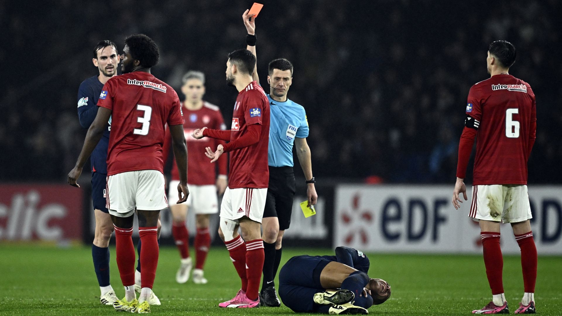 Brassier Mbappe PSG Brest