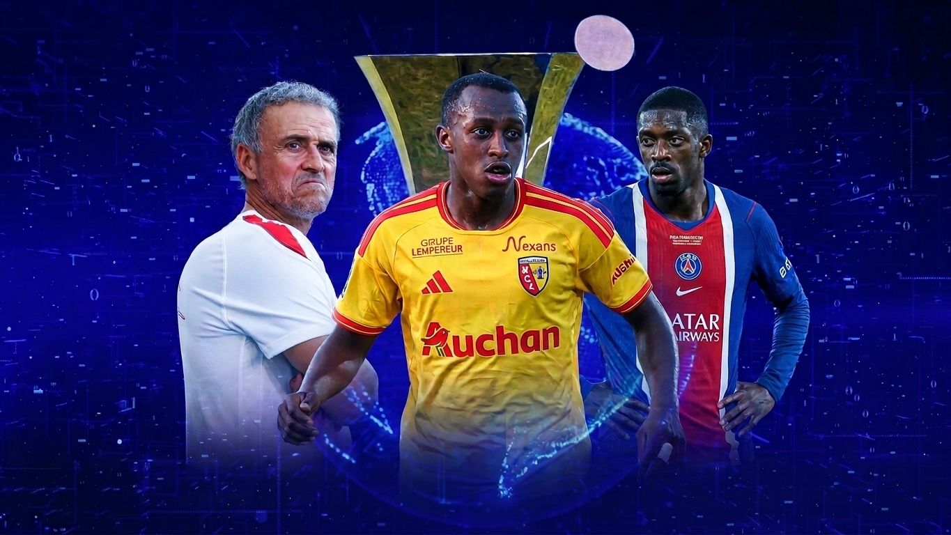Saud Abdulhamid Lens Luis Enrique Ousmane Dembele (Goal Only)