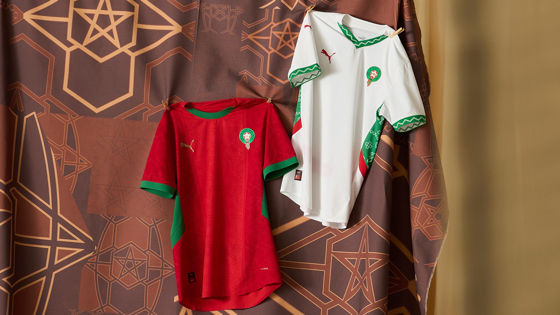Morocco shirts PUMA AFCON
