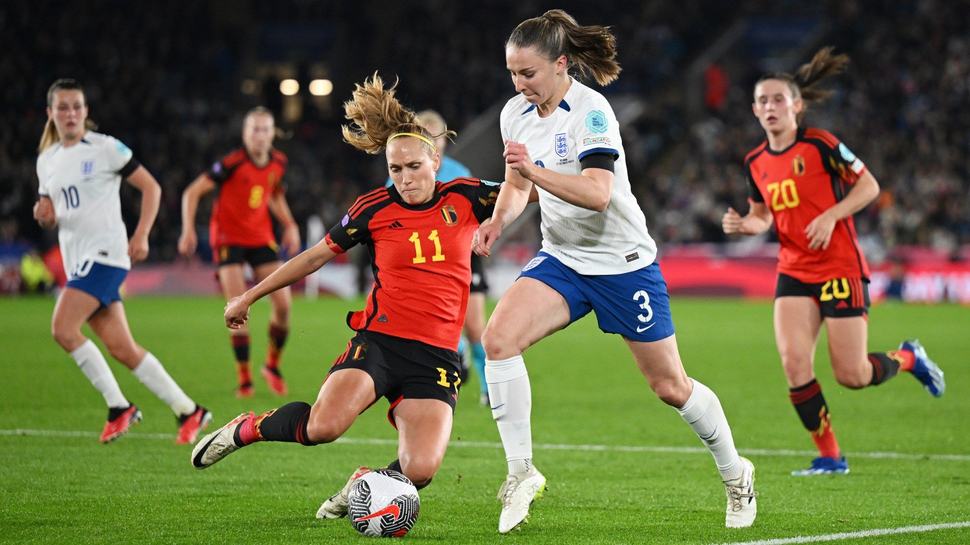 Niamh Charles Janice Cayman England Belgium Women 2023