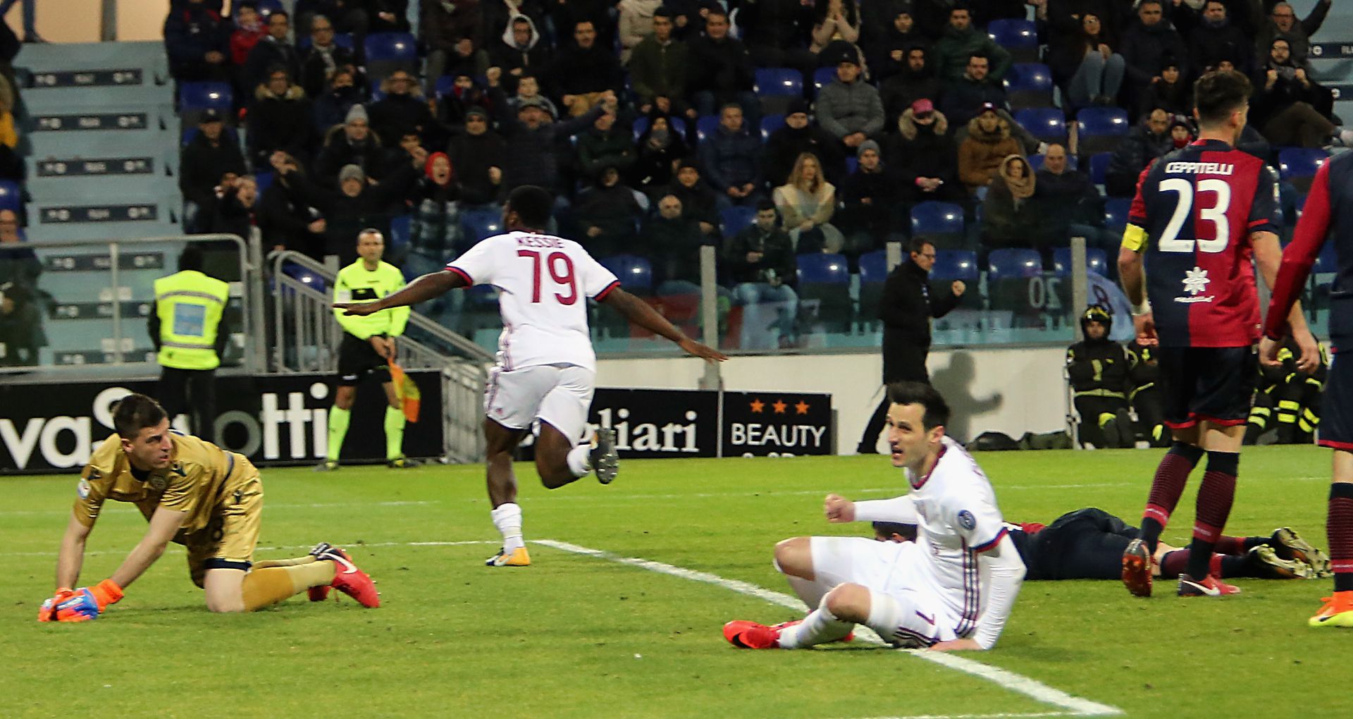 Frank Kessié Cagliari Milan Serie A